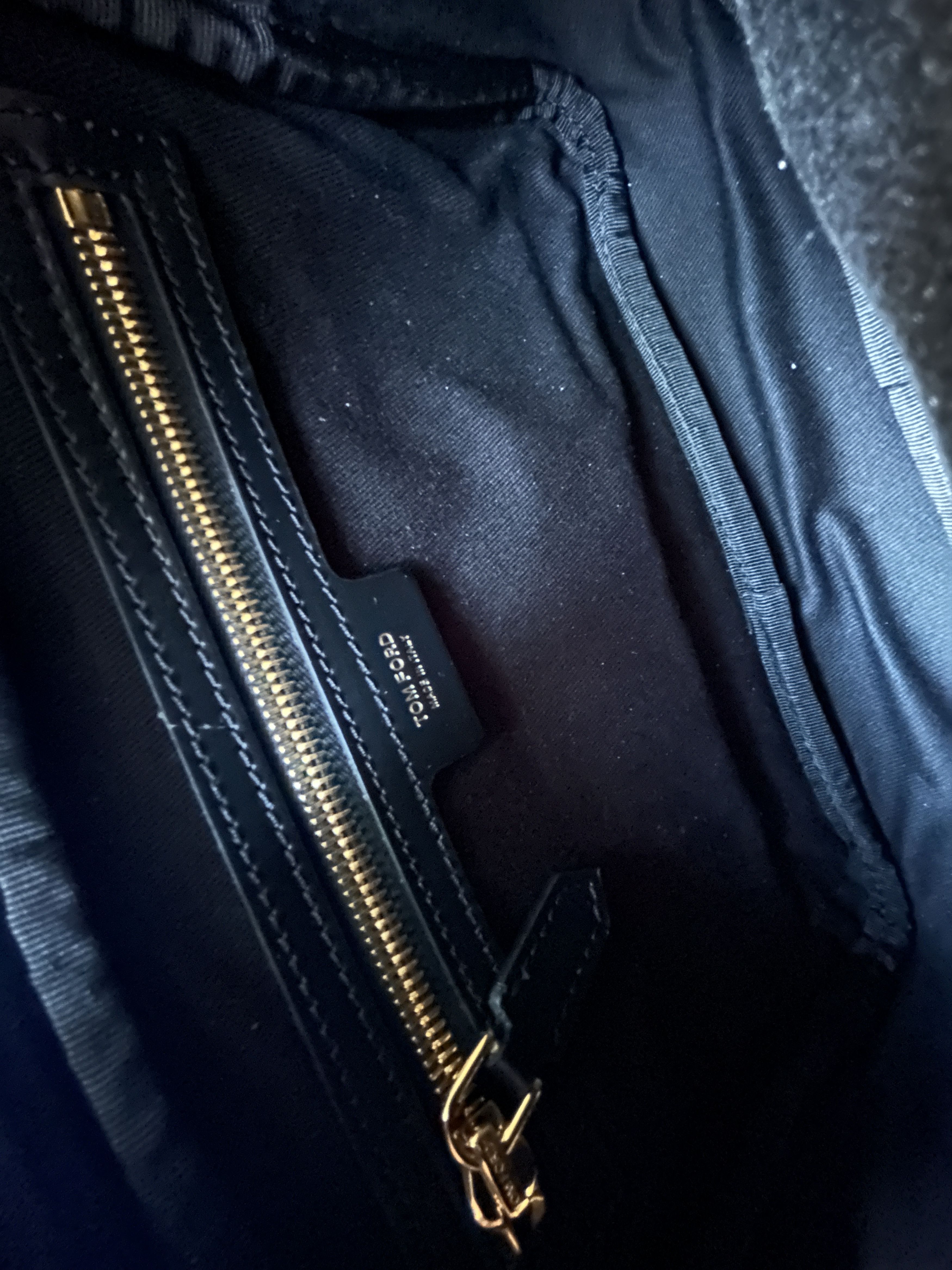 Tom Ford Tom Ford Full-grained Messenger Bag Size 26 - 9 Thumbnail