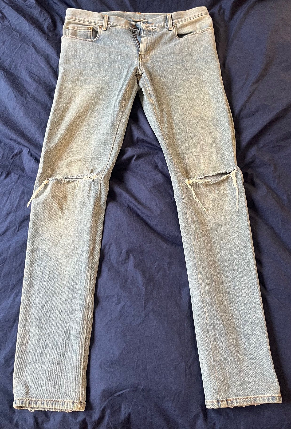 Saint Laurent Paris Saint Laurent Paris SLP Jeans Size US 33 - 1 Thumbnail