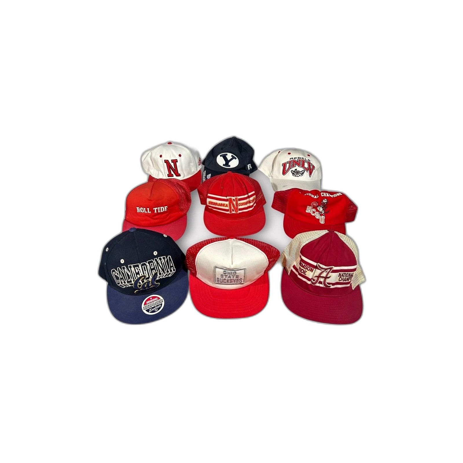 Top Of The World Lot of 9 UC College University Snapback Hat Caps Reseller VT Size US XXS / EU 40 - 1 Thumbnail