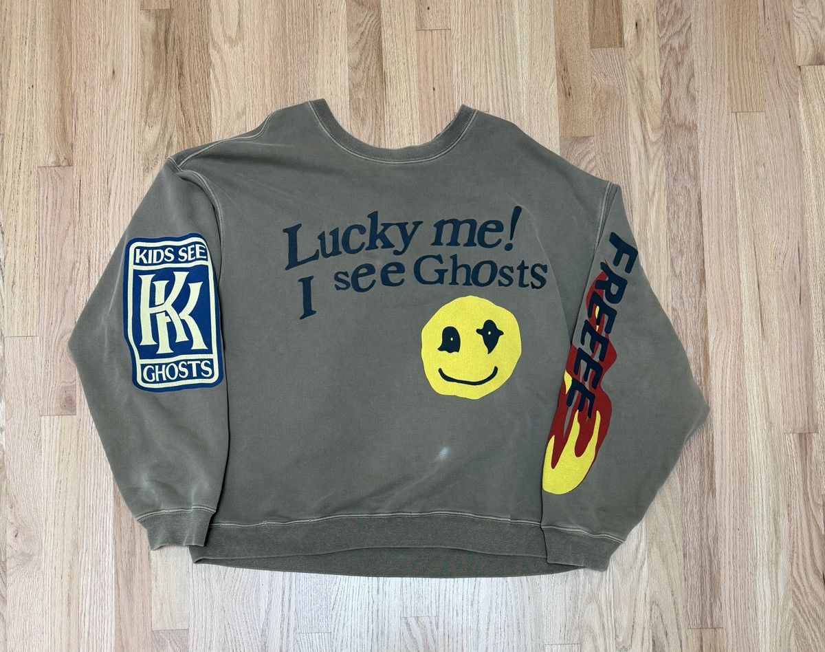 Yeezy Kanye West Kids See Ghost CPFM Sweatshirt Size US XL / EU 56 / 4 - 1 Thumbnail