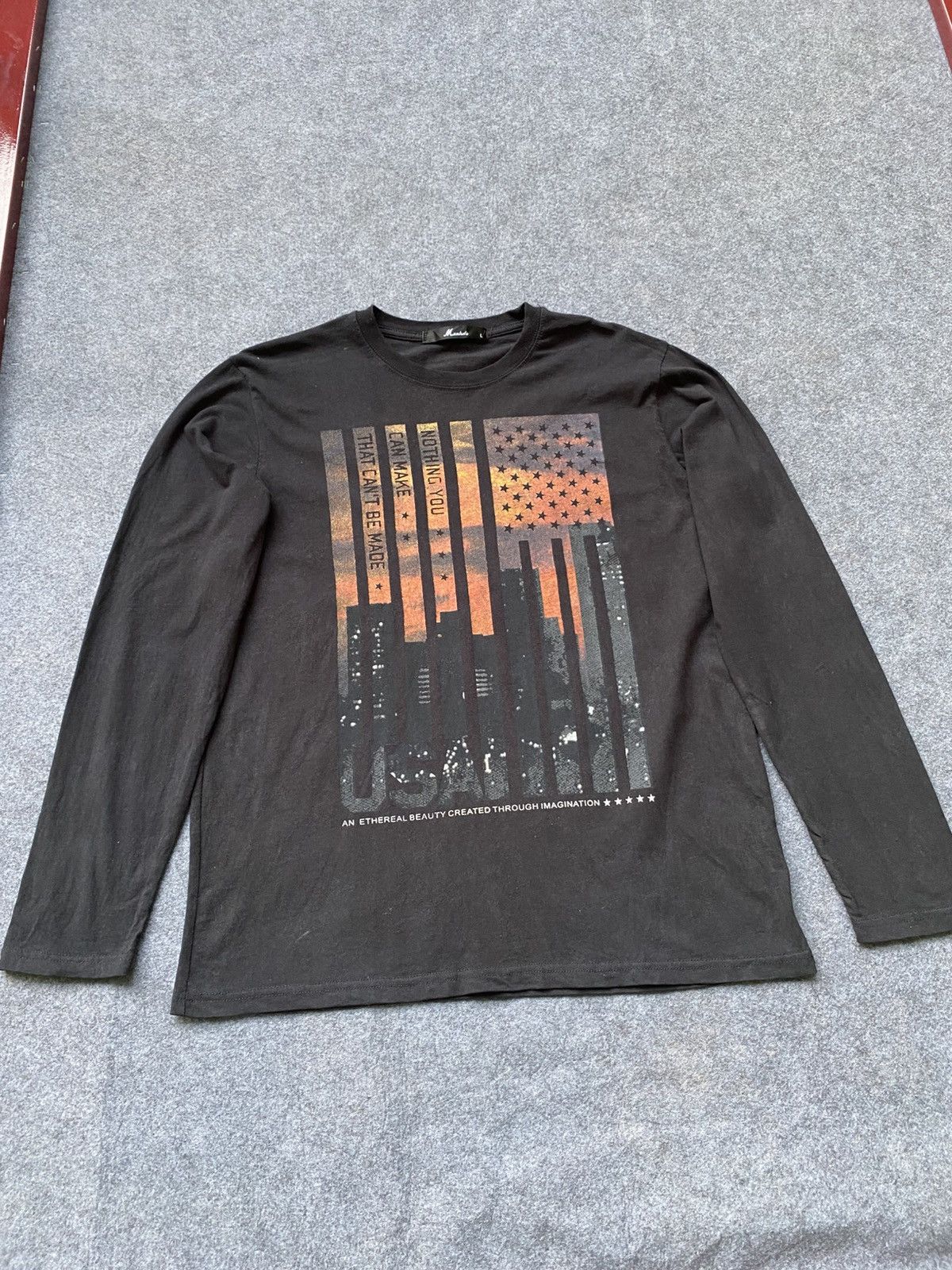 Japanese Brand × Vintage Vintage manhole long sleeve tee Size US L / EU 52-54 / 3 - 12 Thumbnail