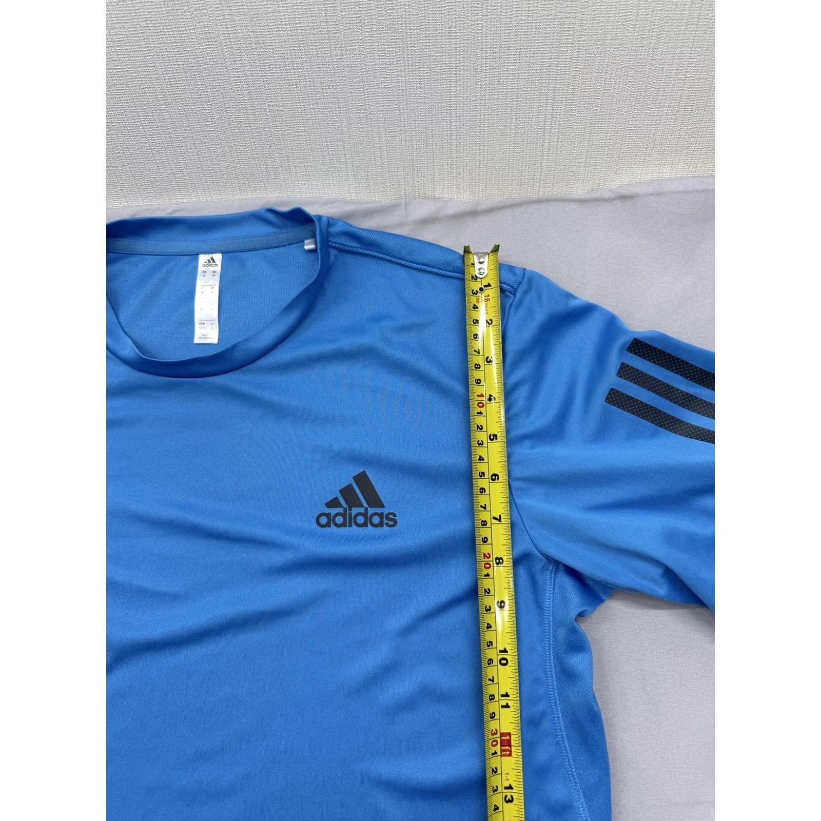 Adidas Adidas Adizero Essentials Running T-Shirt Mens M Blue Moisture-wicking Size US M / EU 48-50 / 2 - 6 Thumbnail