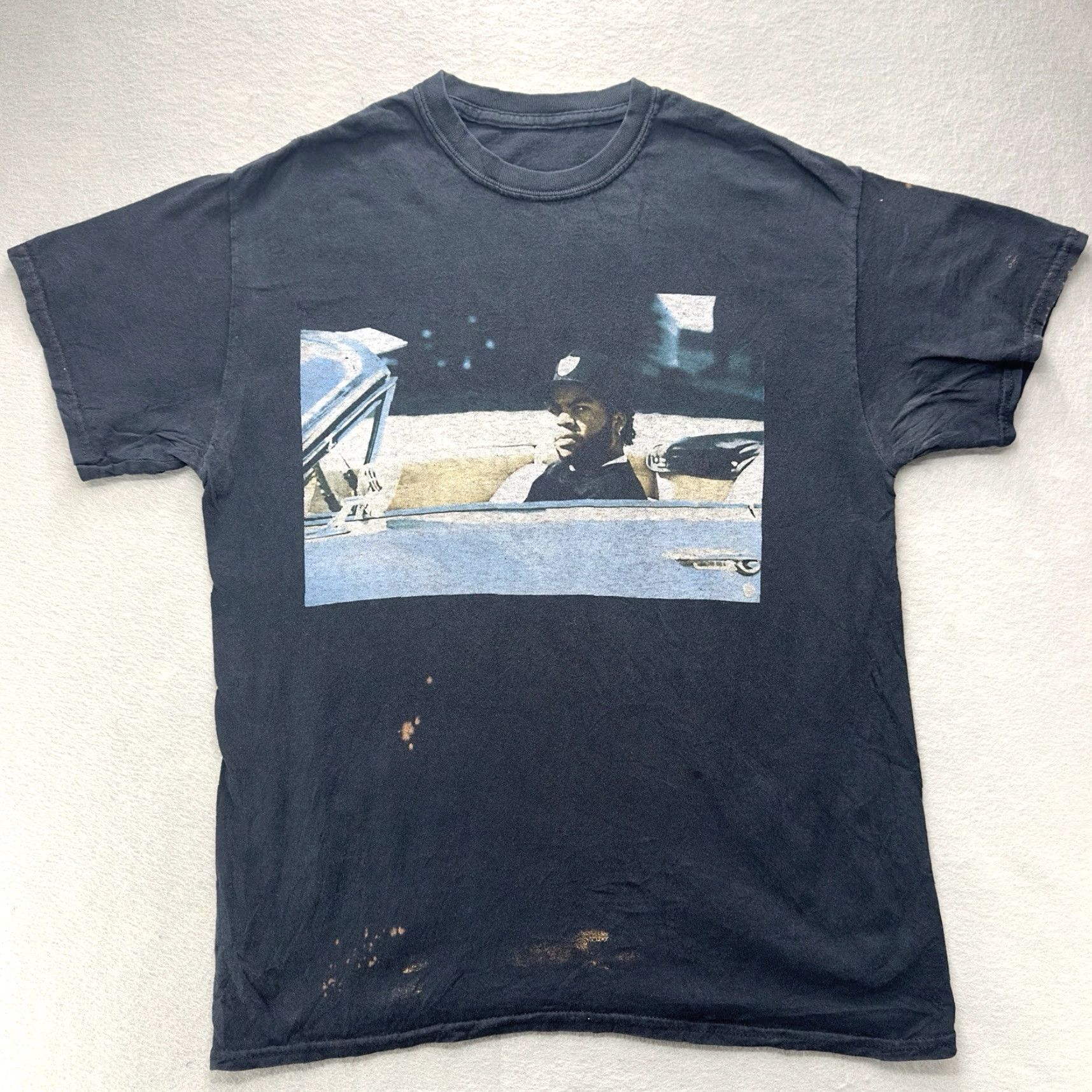 Vintage Ice Cube T-Shirt Men M Black 1964 64 Impala Distress Vintage Hip Hop 80s 90s Cars Logo Shirt Mens Size US M / EU 48-50 / 2 - 2 Thumbnail