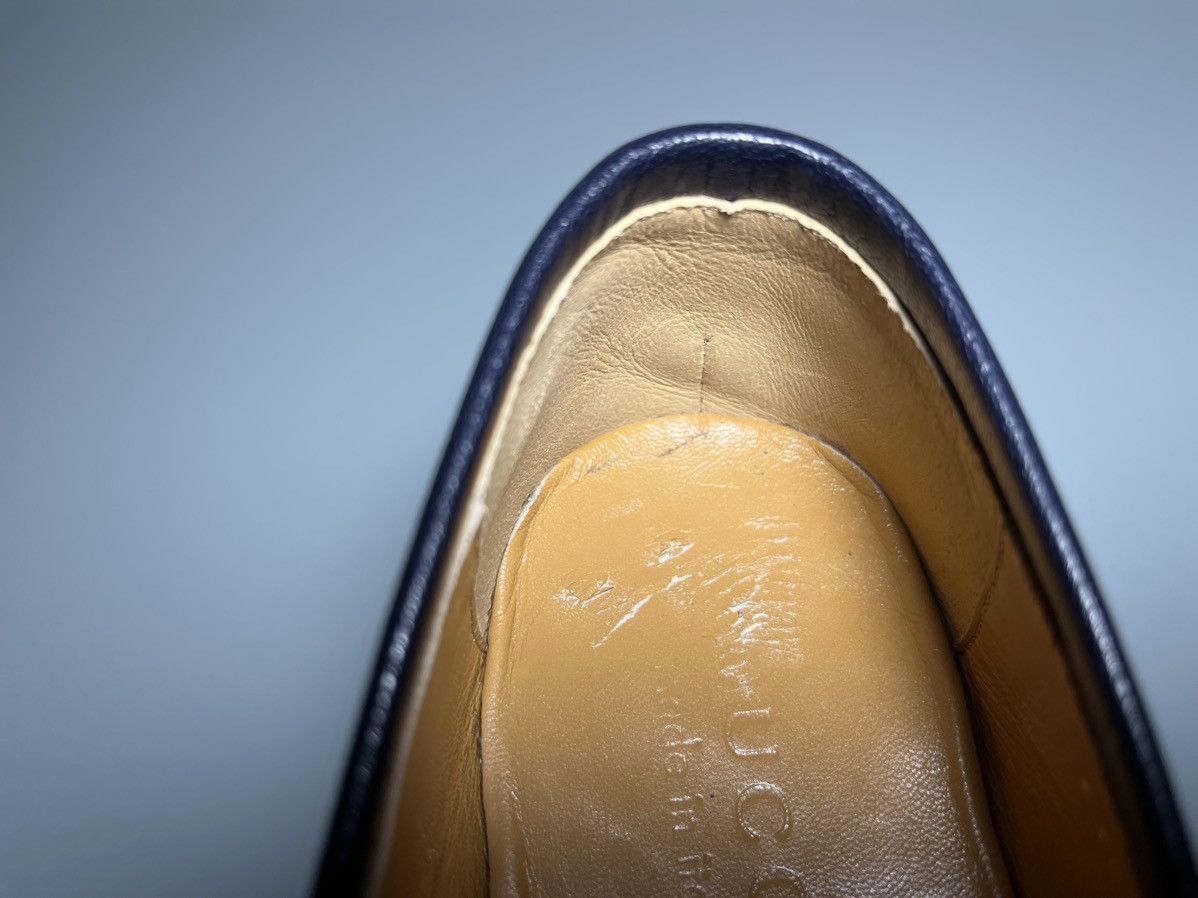 Gucci GUCCI Jordaan Loafers Velvet Flat Size US 6 / EU 39 - 8 Thumbnail
