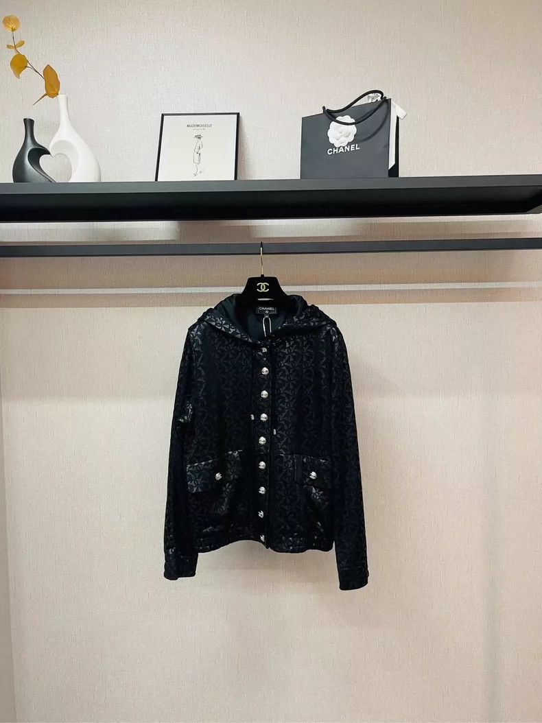 Chanel Chanel 23n ski series black logo jacket 2504-Nextarrow Size XS / US 0-2 / IT 36-38 - 1 Thumbnail