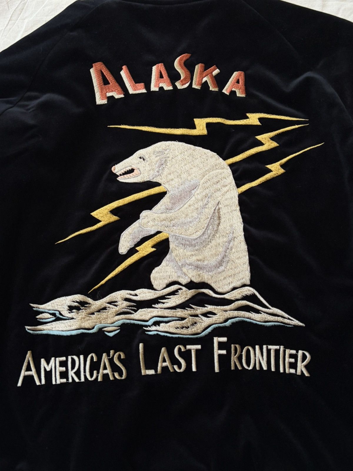 Tailor Toyo Tailor Toyo “ALASKA” Reversible Velvet Souvenir Jacket Size US M / EU 48-50 / 2 - 10 Thumbnail