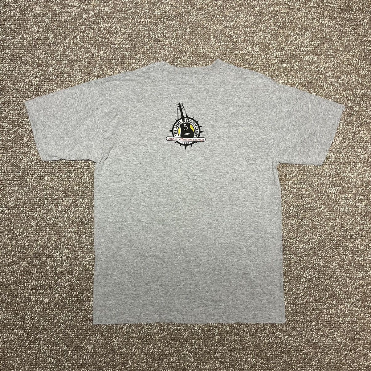 All Sport VTG John Cougar SS Mellencamp '99 Electrification Tour Tee Size US XL / EU 56 / 4 - 2 Thumbnail