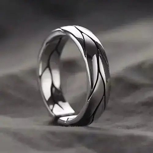 Jewelry Classic Punk Ring Size ONE SIZE - 3 Thumbnail