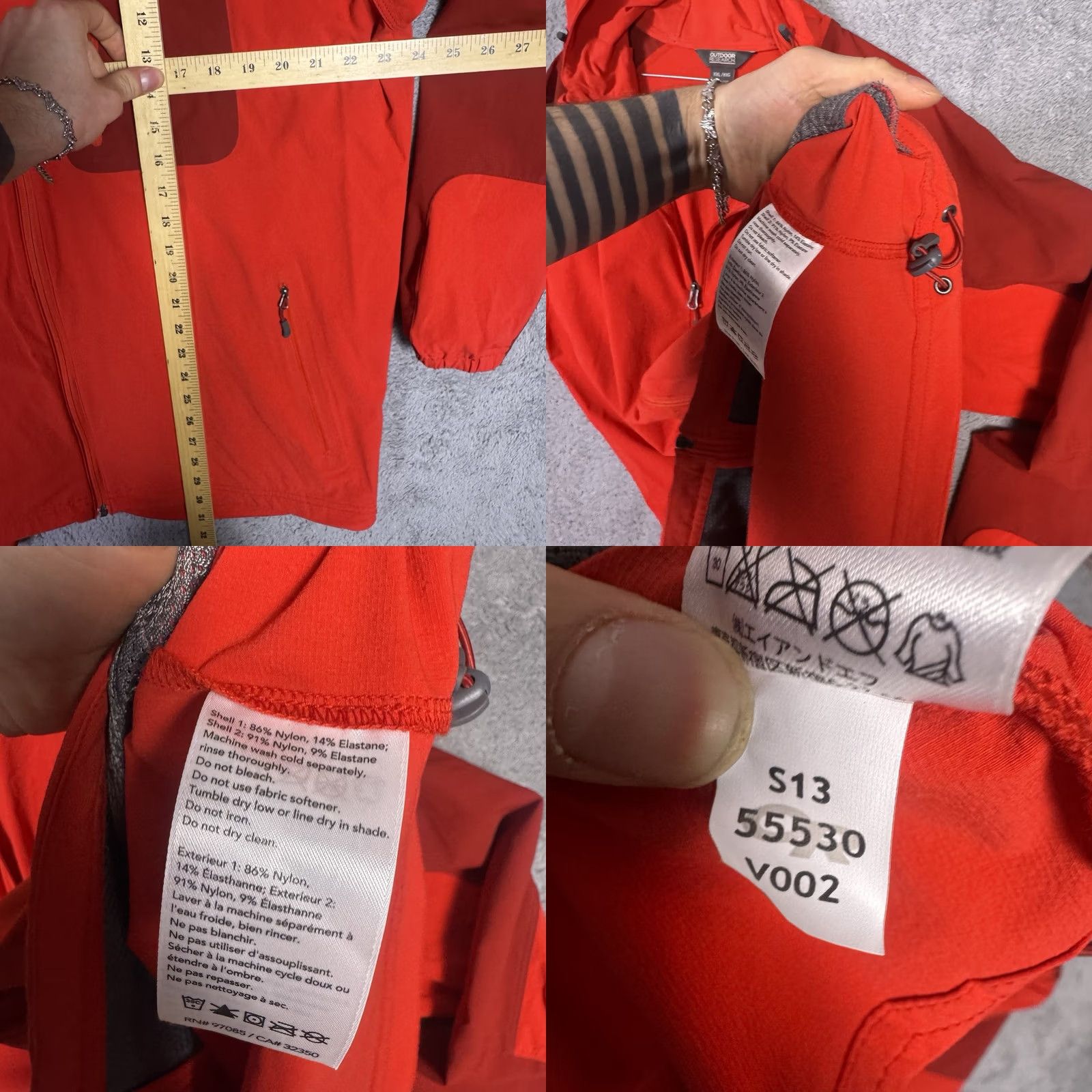 Outdoor Research Outdoor Research Ferrosi Jacket Men 2XL Full Zip Softshell Windbreaker Red Size US XXL / EU 58 / 5 - 8 Thumbnail