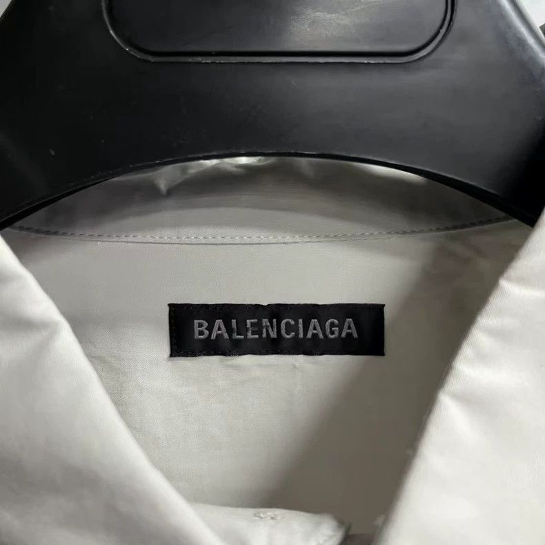 Other balenciaga white short sleeve shirt Size US M / EU 48-50 / 2 - 3 Thumbnail