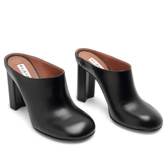 Alaia o1s22i1n0225 Babylon Mules in Black Size US 7 / IT 37 - 5 Thumbnail
