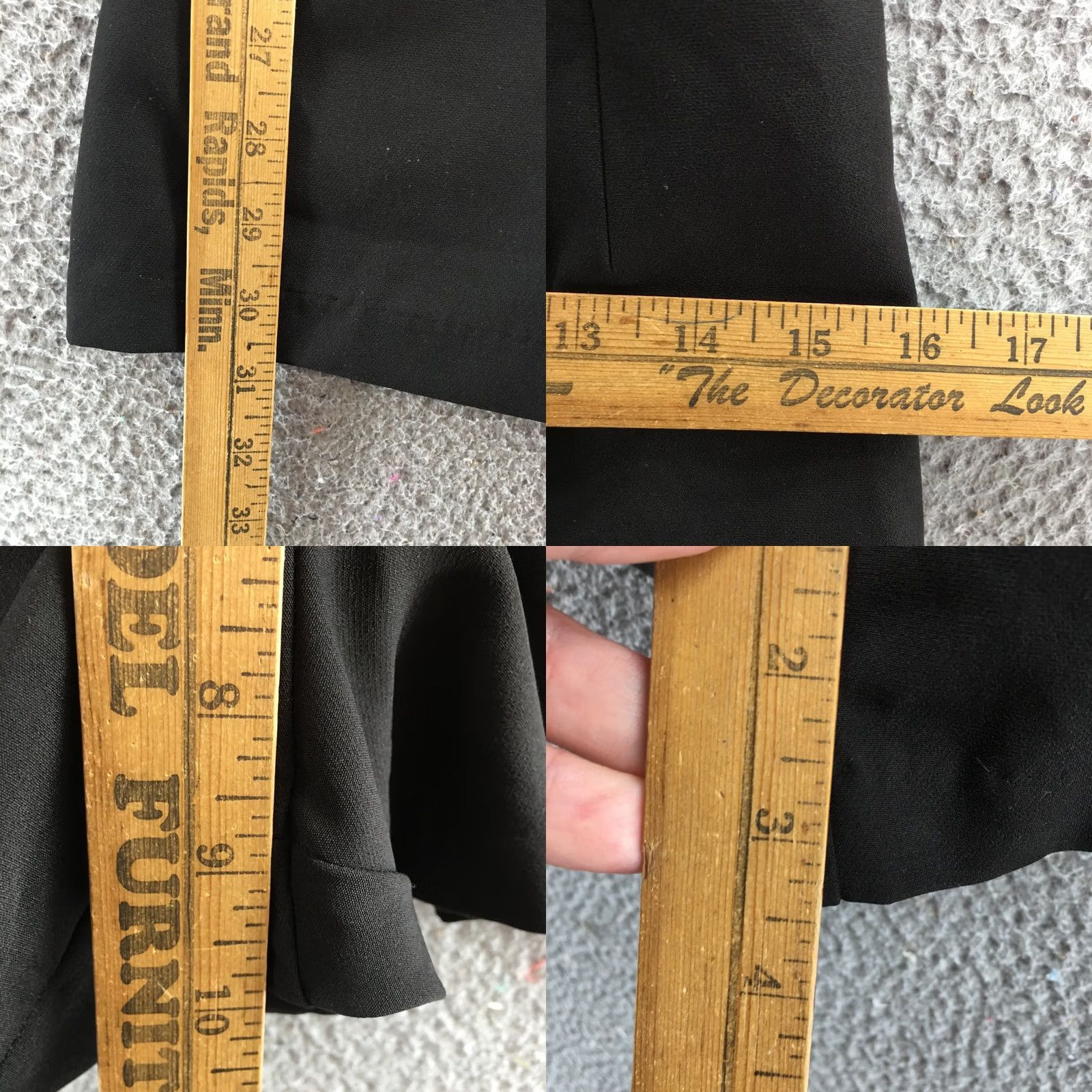 BCBGeneration BCBGeneration Romper Womens XS Black Sleeveless V-Neck Back Zip Short Casual Size 26" / US 2 / IT 38 - 8 Thumbnail