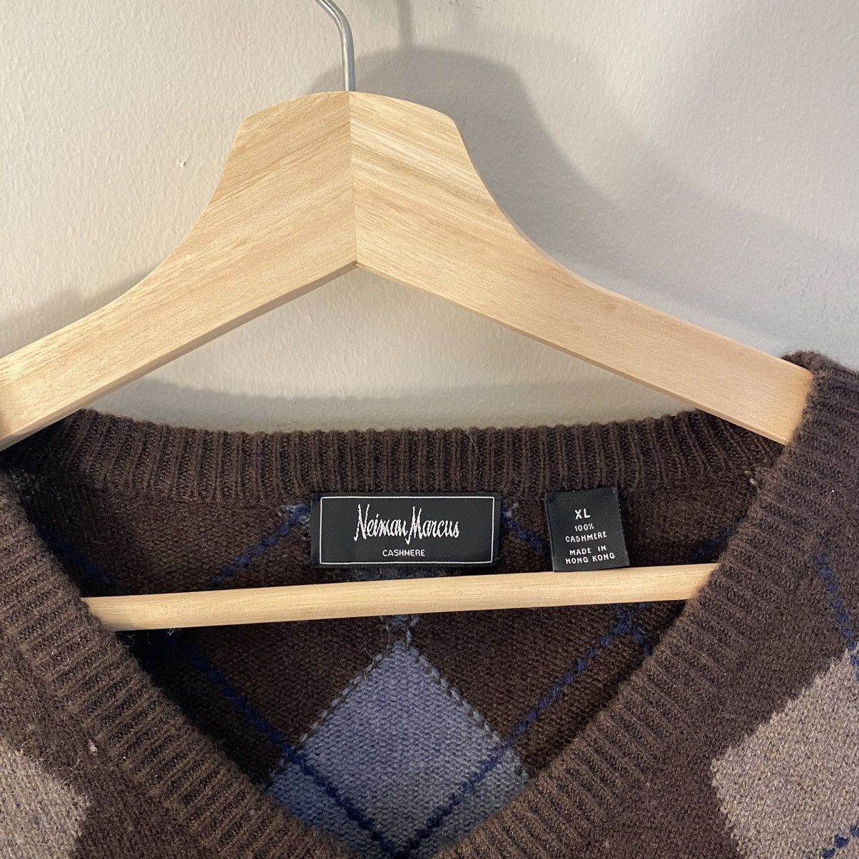 Designer × Neiman Marcus Vintage Neiman Marcus Cashmere Sweater Size US XL / EU 56 / 4 - 4 Thumbnail