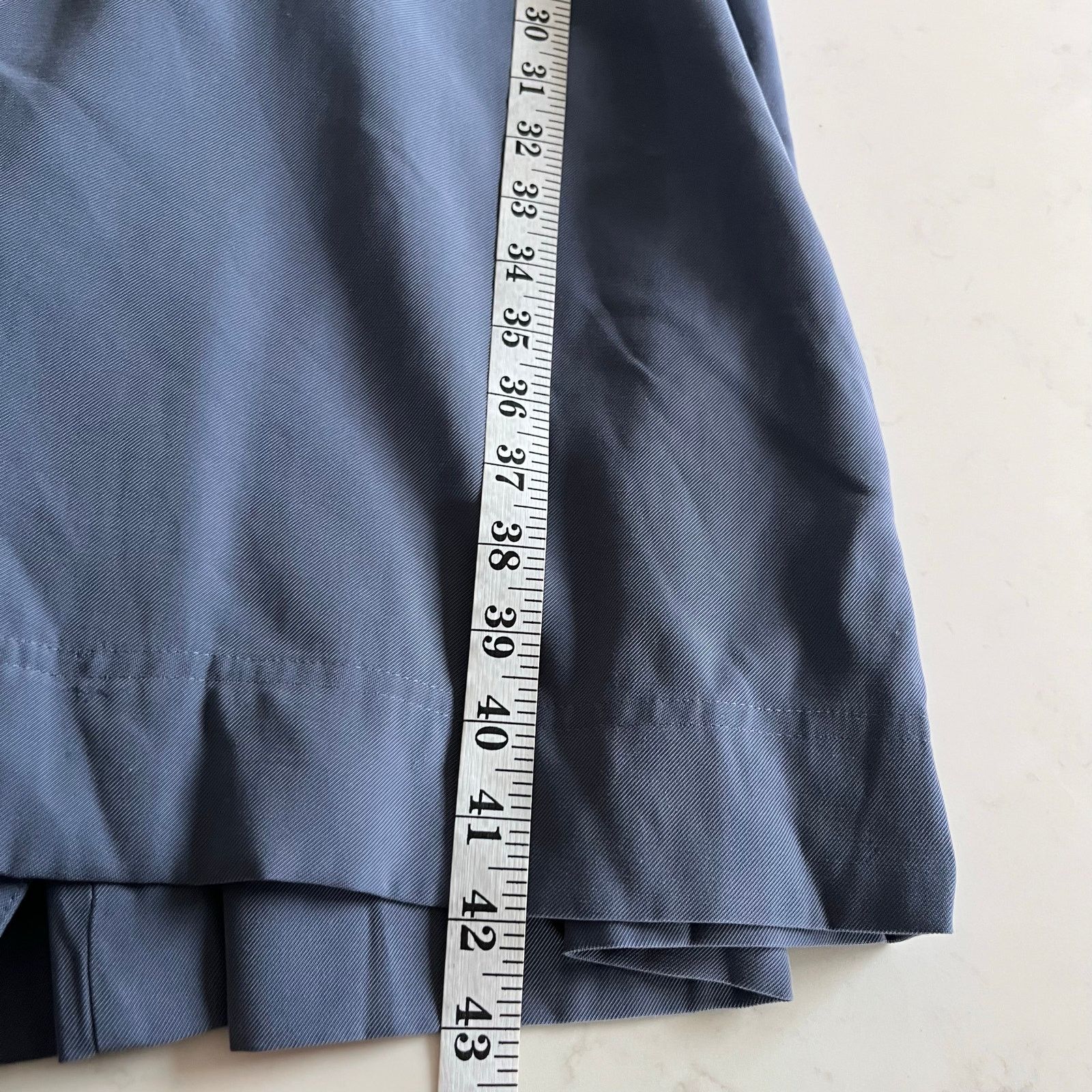 Other 1. State Retro Blue Long Sleeve Tie Waist Collared Dress Size XXL / US 16-18 / IT 52-54 - 10 Thumbnail