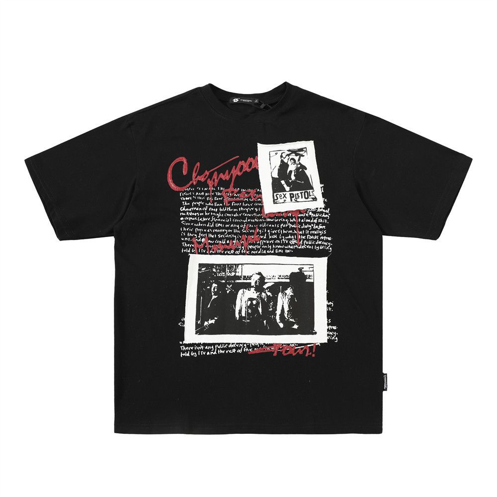 Japanese Brand × Vintage American high street men's loose creative printed T-shirt Size US M / EU 48-50 / 2 - 1 Thumbnail