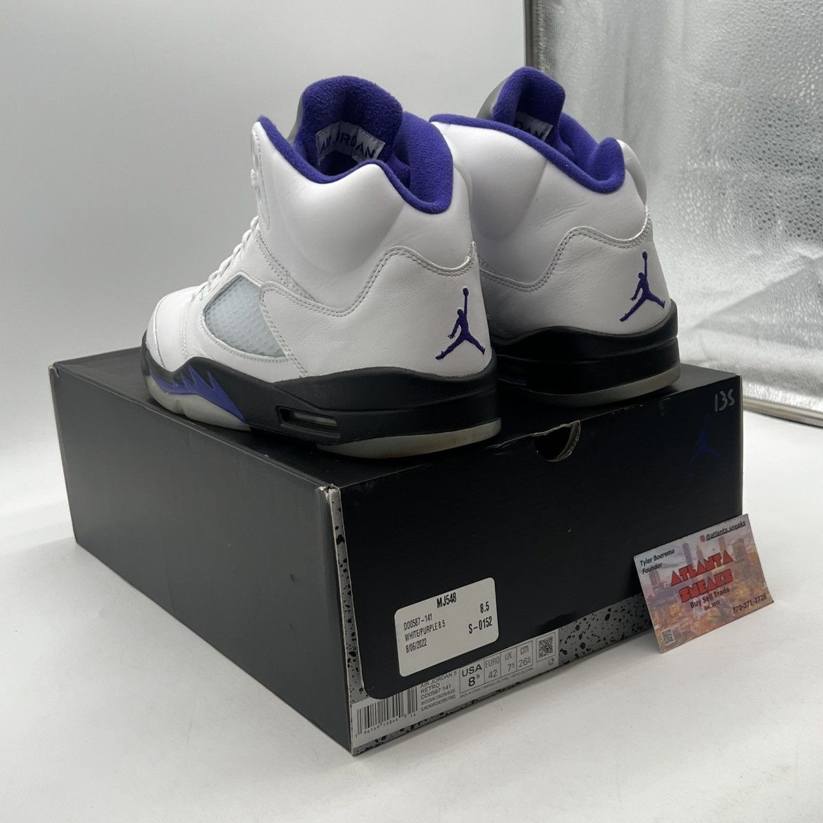Jordan Brand Air Jordan 5 concord Size US 8.5 / EU 41-42 - 4 Thumbnail