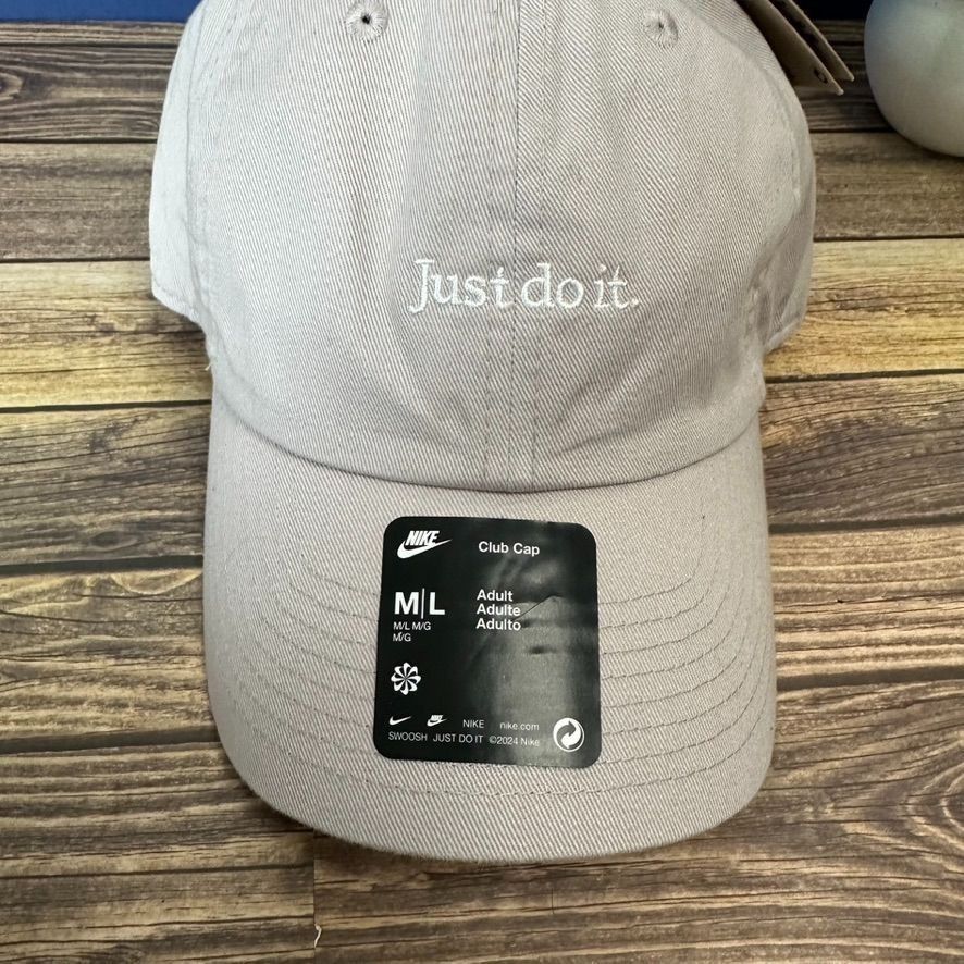 Nike Nike Unisex Club Unstructured Just Do It Cap NWT M/L Violet Size ONE SIZE - 2 Thumbnail
