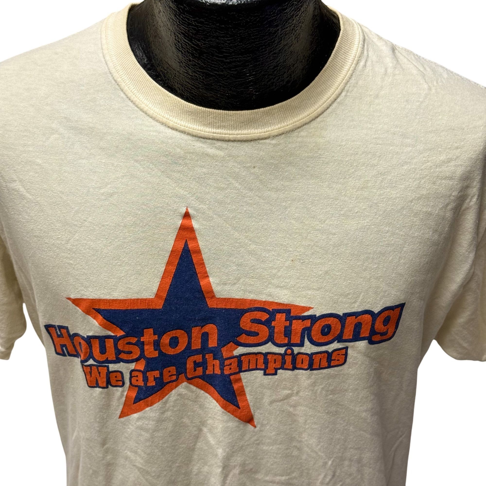 Other 80's MLB Astros HOUSTON STRONG We Are CHAMPIONS Baseball Tee Size US M / EU 48-50 / 2 - 4 Thumbnail