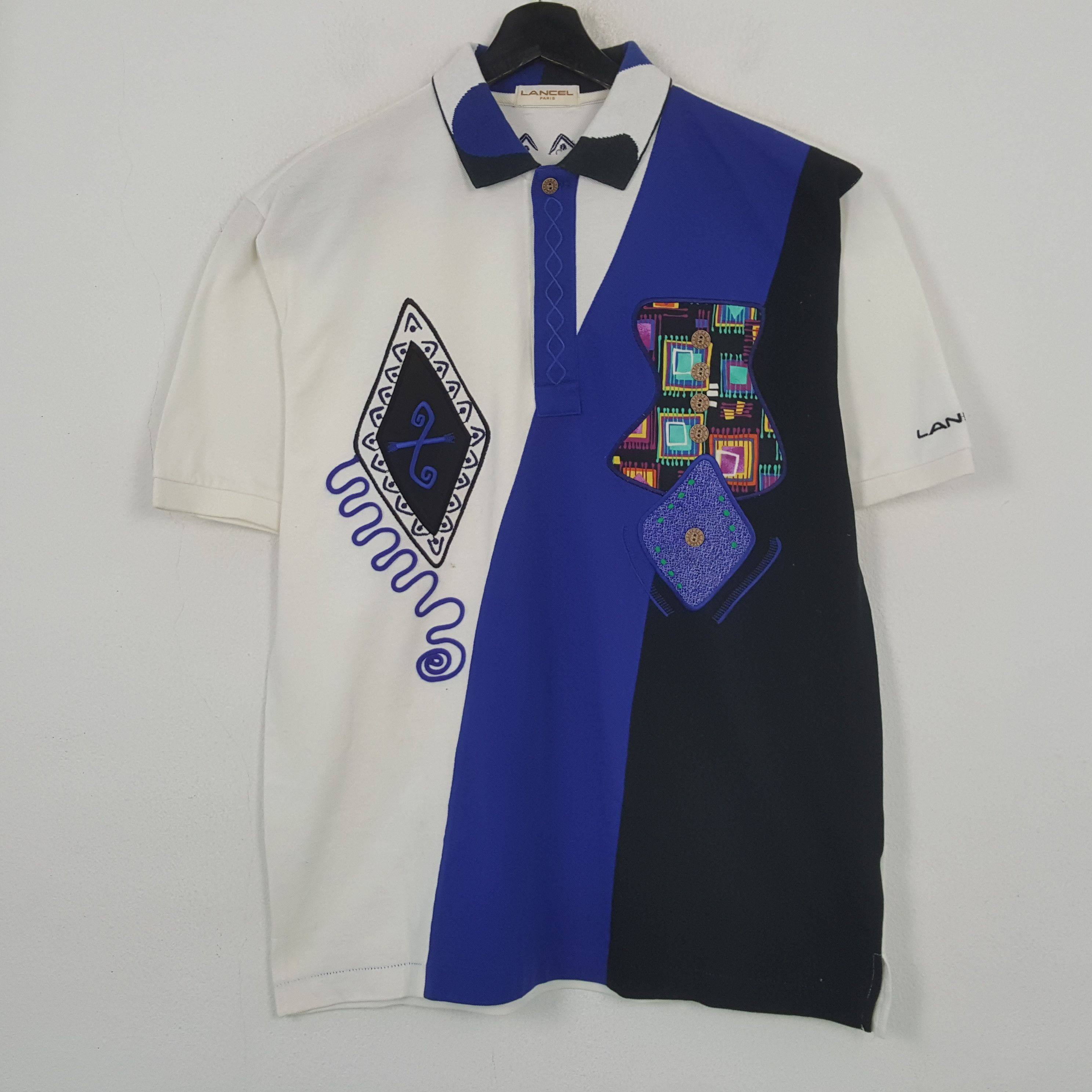 Lancel Lancel Fashion Brand Polos RR3 Size US L / EU 52-54 / 3 - 1 Thumbnail