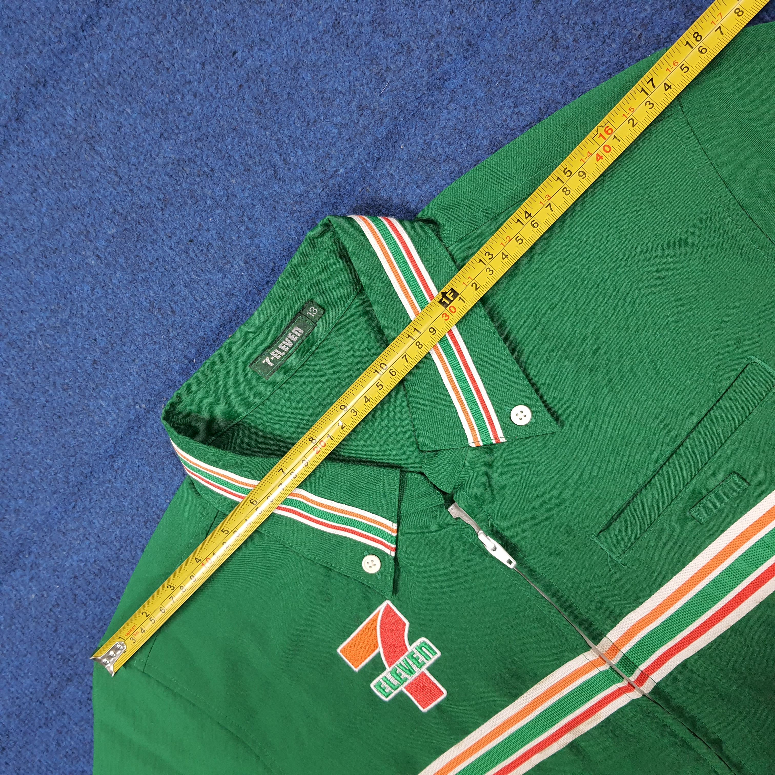 Japanese Brand Vintage 7 Eleven Japan Staff Uniform Jacket C285N7 Size M / US 6-8 / IT 42-44 - 10 Thumbnail