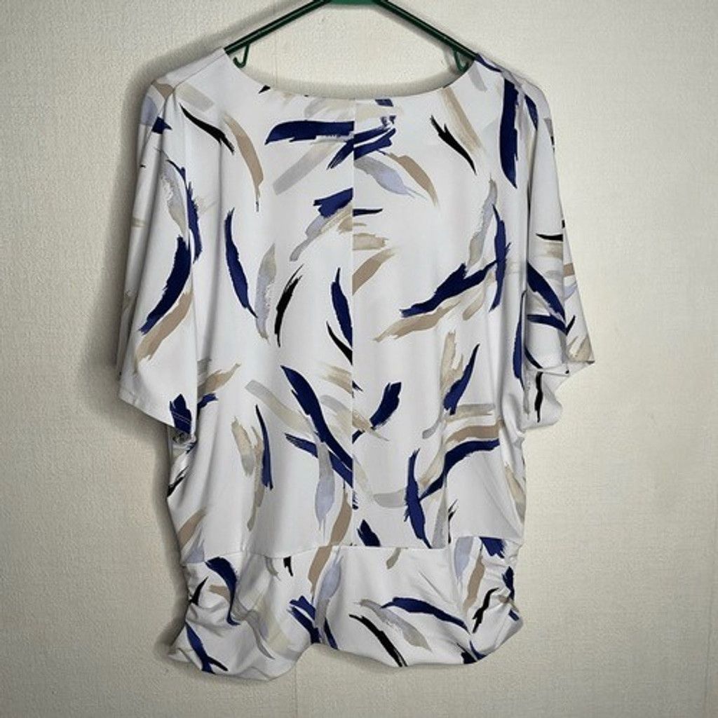 White House Black Market NWOT White House Black Market Stretch Blouse Top Women XL Size XL / US 12-14 / IT 48-50 - 6 Thumbnail
