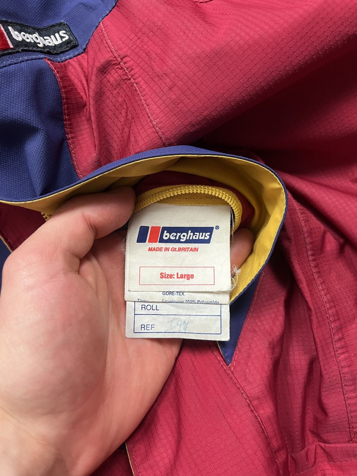Vintage 90s Berghaus Trango Extreme Gore Tex Jacket Merapeak