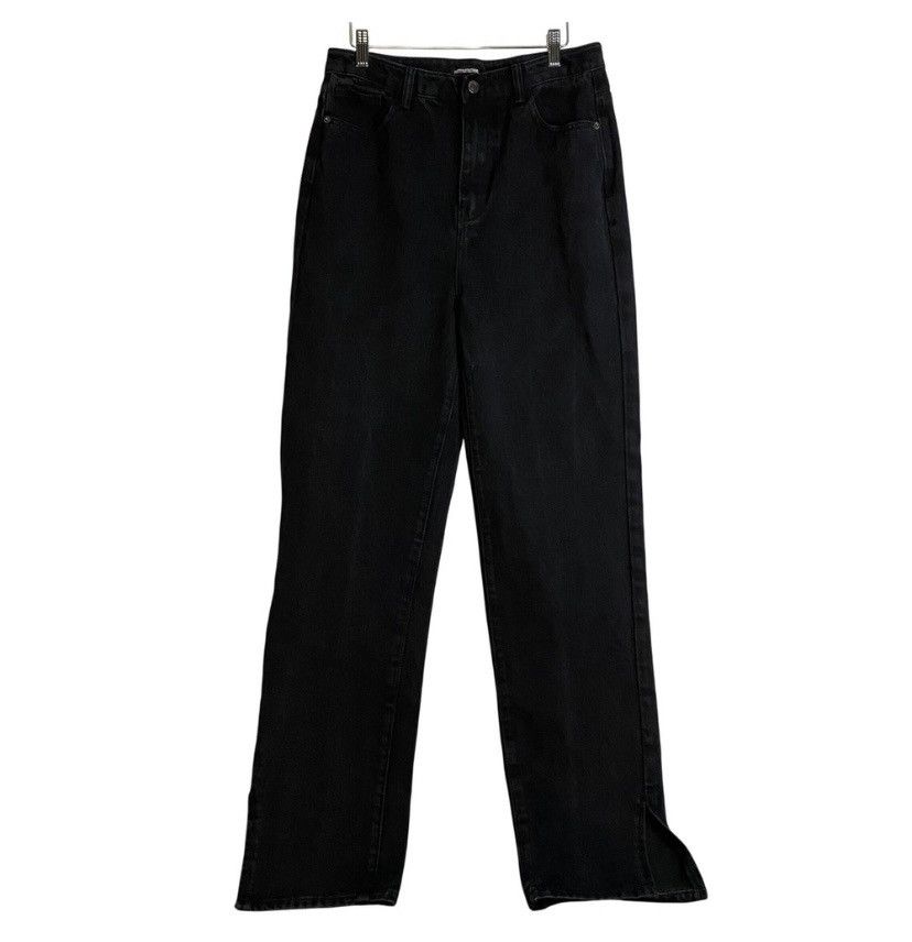 PrettyLittleThing Pretty Little Thing Black Jeans Women's High Waist Sz 8 EUC Size 30" / US 8 / IT 44 - 2 Thumbnail