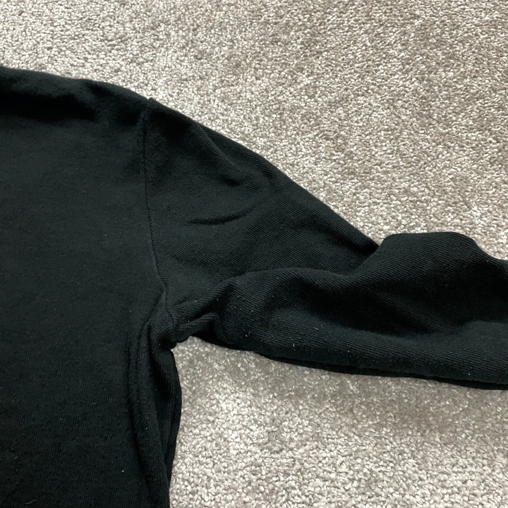 Banana Republic Banana Republic Womens Sweater Large Black Solid Mock Neck Long Sleeve Pullover Size L / US 10 / IT 46 - 4 Thumbnail