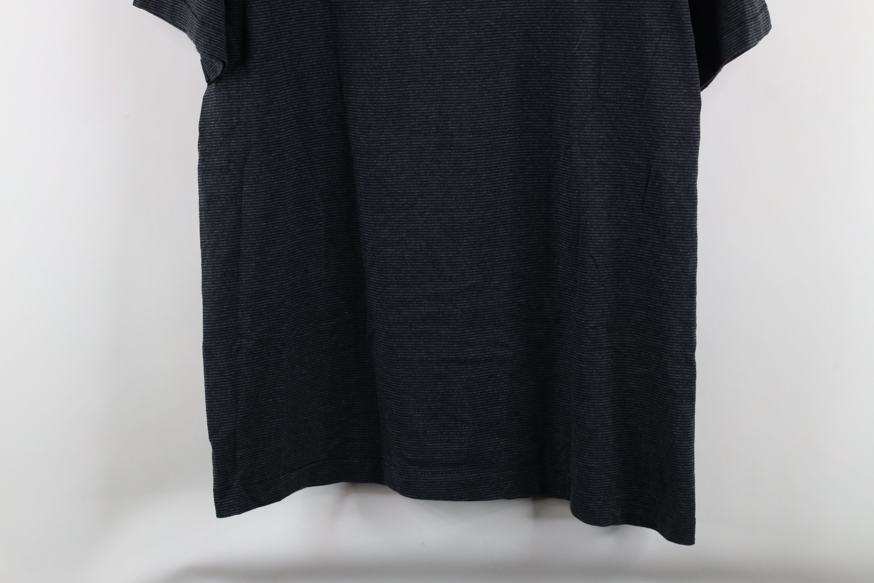 Vintage Vintage 90s Streetwear Blank Striped Short Sleeve T-Shirt Size US M / EU 48-50 / 2 - 7 Thumbnail