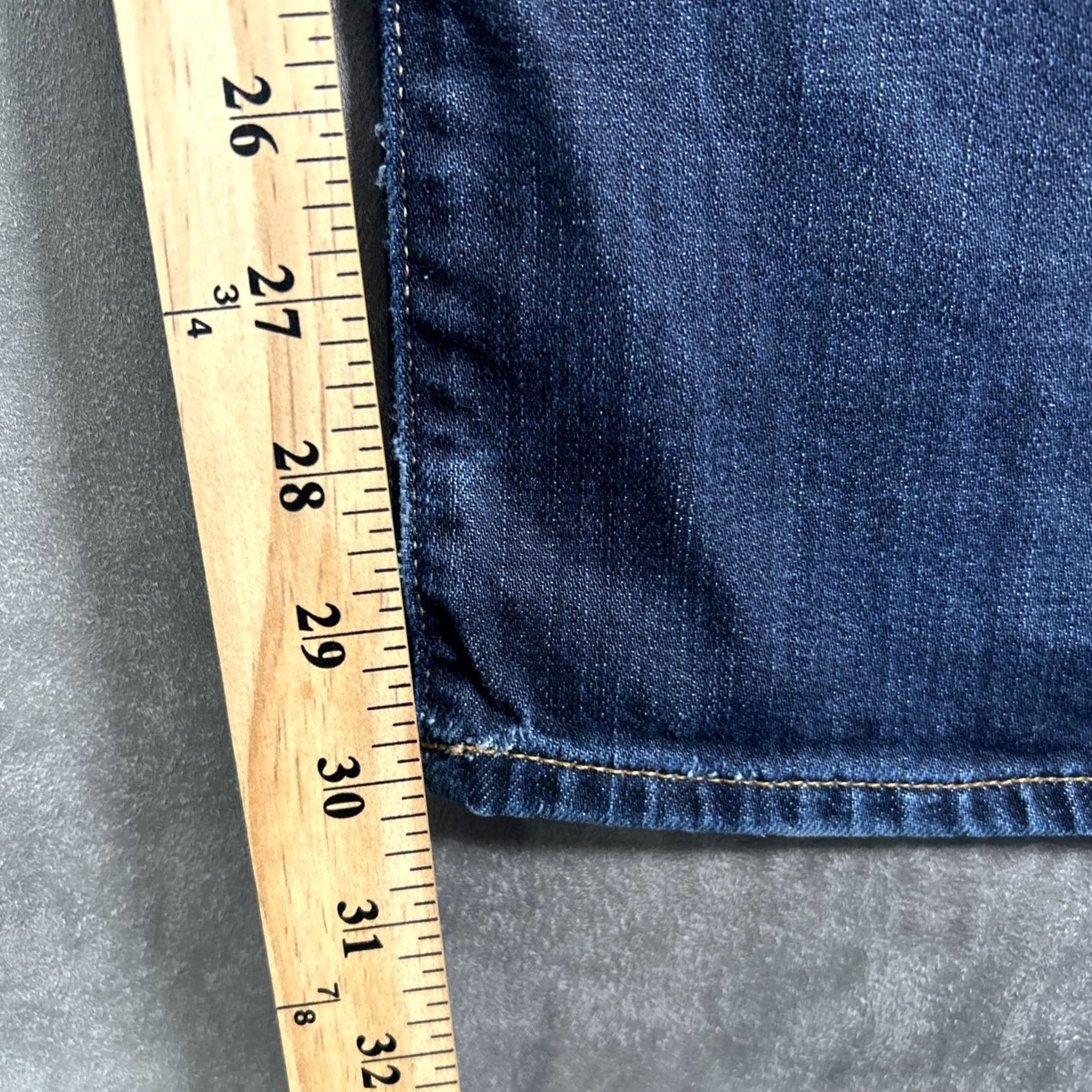 Lucky Brand Lucky Brand Jeans Dean Mens 28x30 Blue Denim 5 Pocket Straight Leg Slim Jeans Size US 28 / EU 44 - 4 Thumbnail