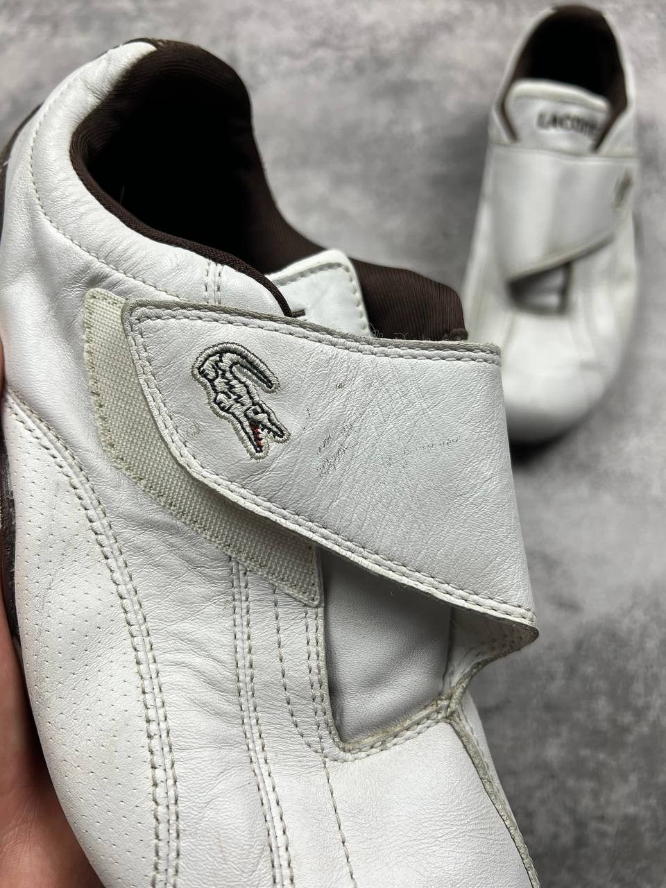 Lacoste Vintage Lacoste Y2K Sneakers Streetwear Low-Top Size US 8 / EU 41 - 9 Thumbnail