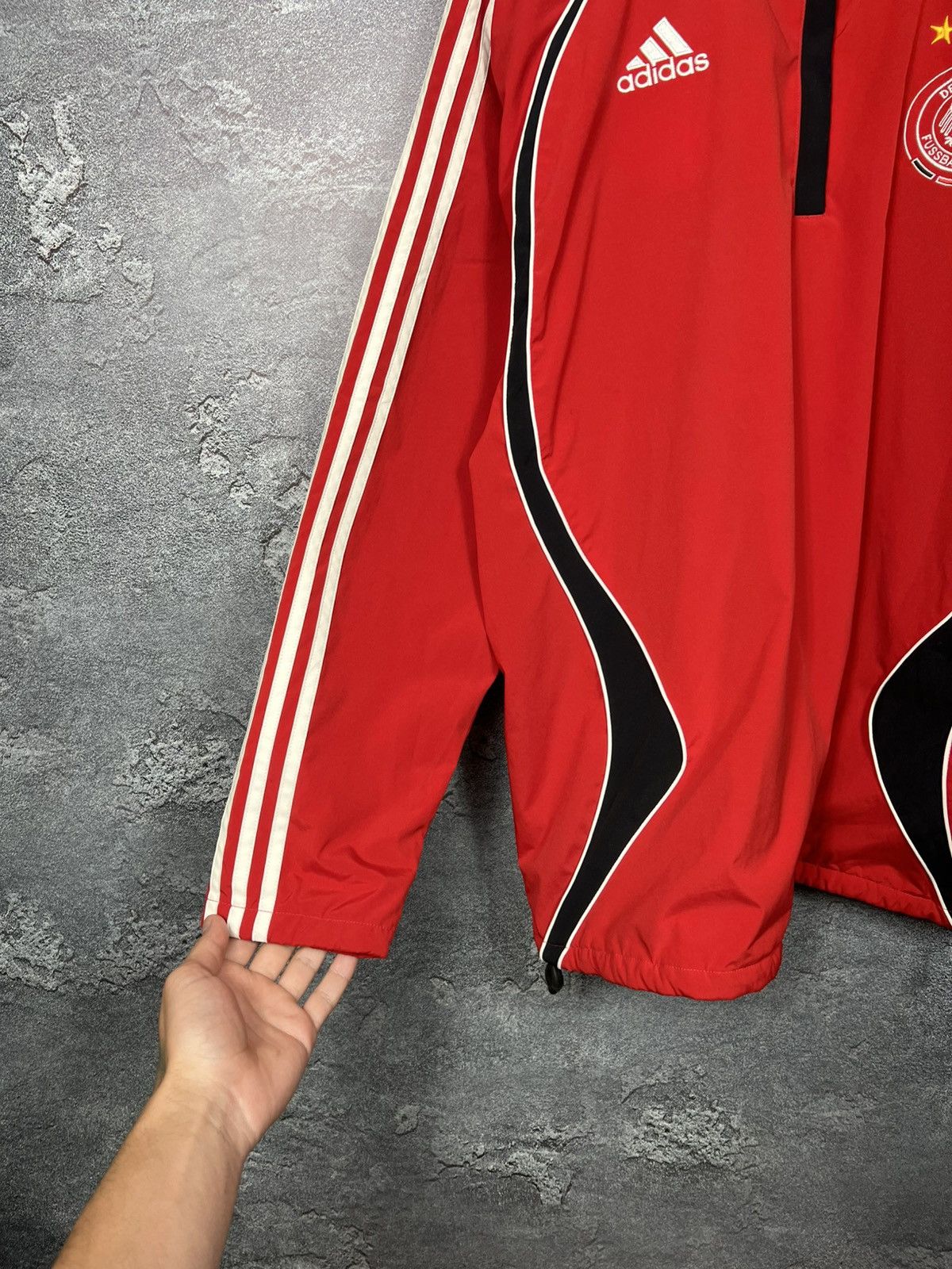 Adidas Vintage 2005 Deutschland Germany Reversible Track Jacket Size US L / EU 52-54 / 3 - 7 Thumbnail