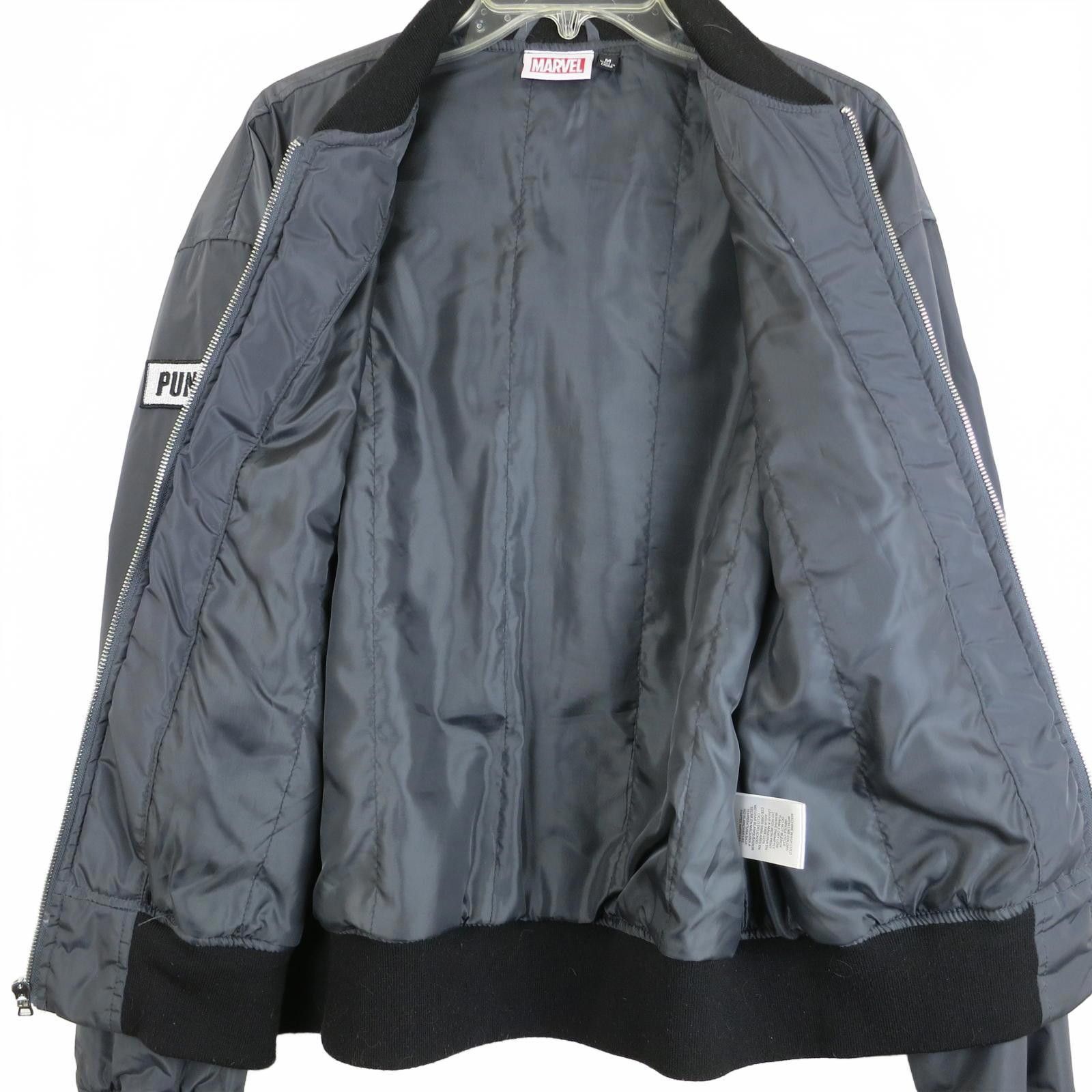 Marvel Comics Marvel Punisher Gray Bomber Jacket Men's Medium Size US M / EU 48-50 / 2 - 6 Thumbnail