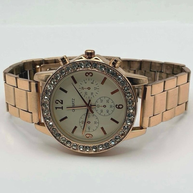 Other Gold Crystal Men's Watch Size ONE SIZE - 3 Thumbnail