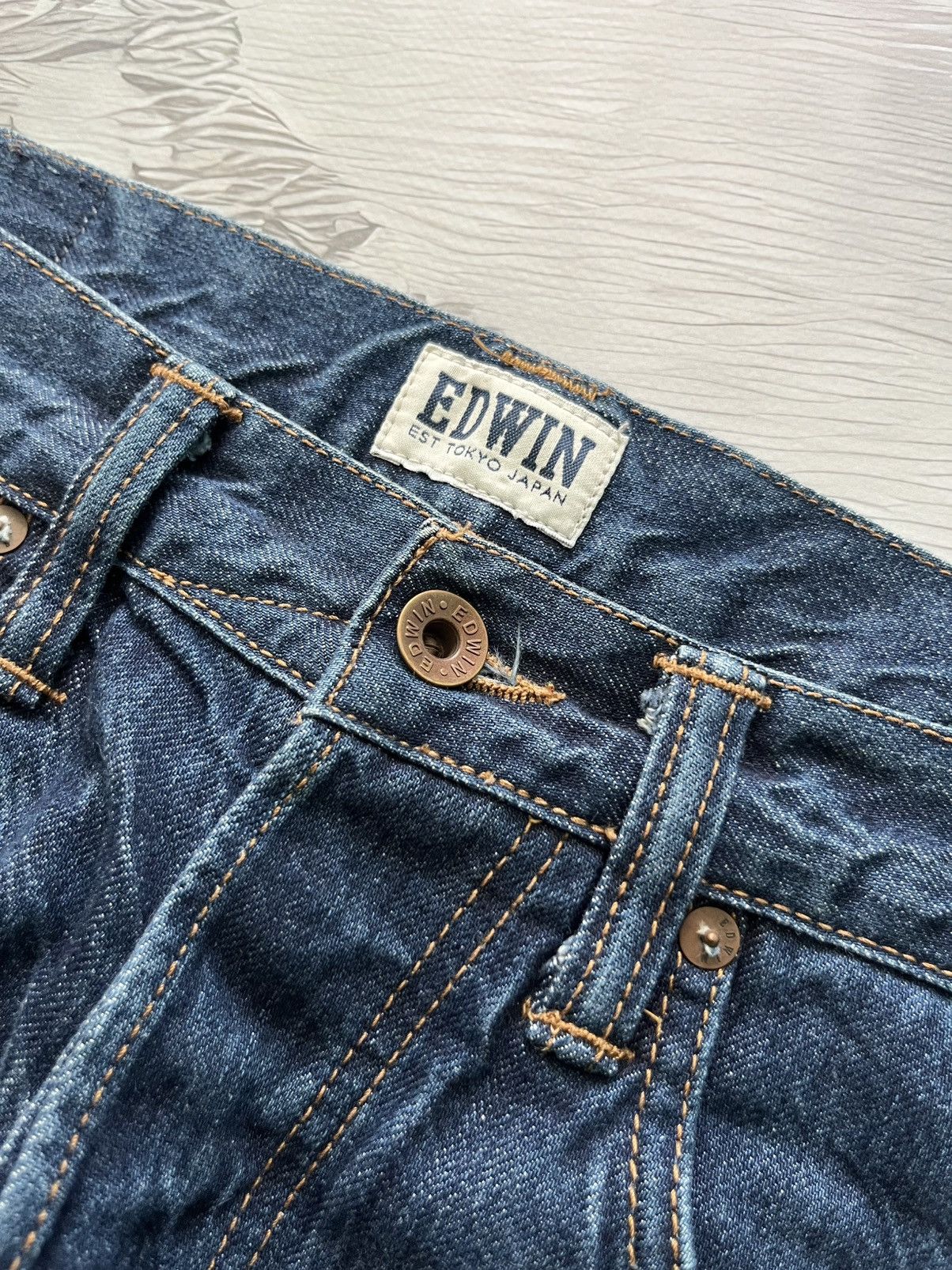 Edwin Edwin Jeans Tokyo Japan Denim Japanese Brand Blue Size US 30 / EU 46 - 6 Thumbnail