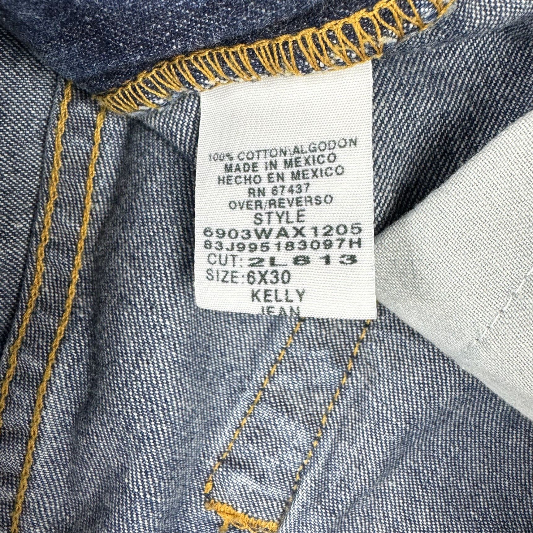 Polo Ralph Lauren VINTAGE Polo Ralph Lauren Jeans Womens 6 Blue Bootcut Low Waist Y2K Punk Size 28" / US 6 / IT 42 - 4 Thumbnail