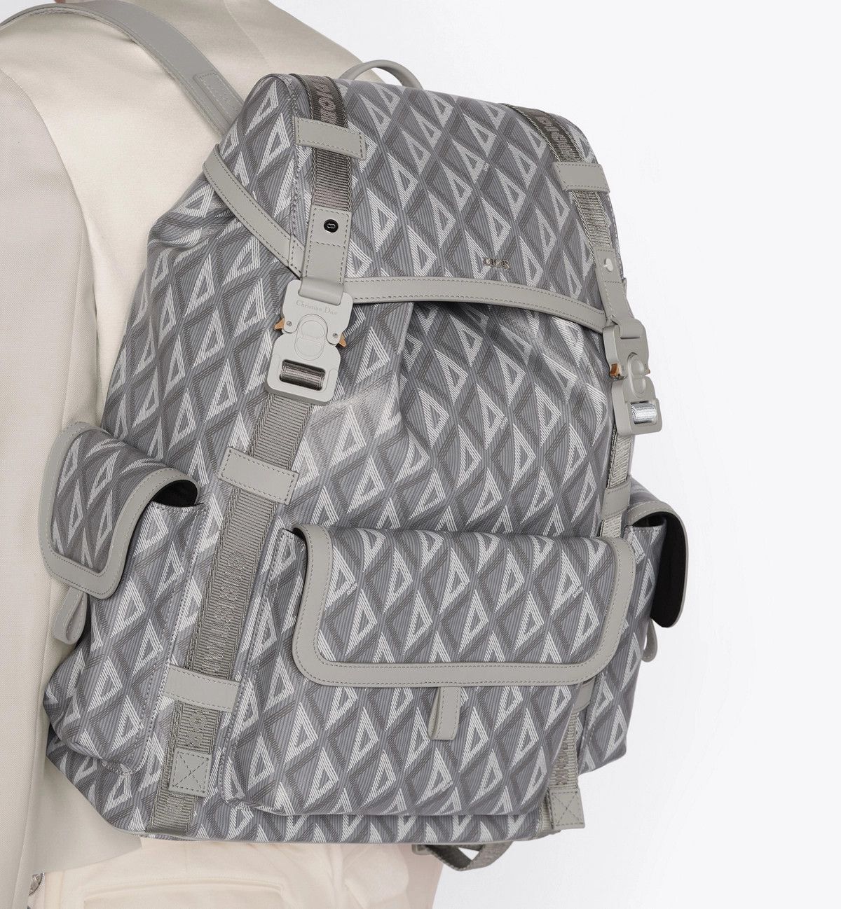 Dior o1bcso1str0226 Size:OS/Hit The Road Backpack in Grey Size ONE SIZE - 6 Thumbnail