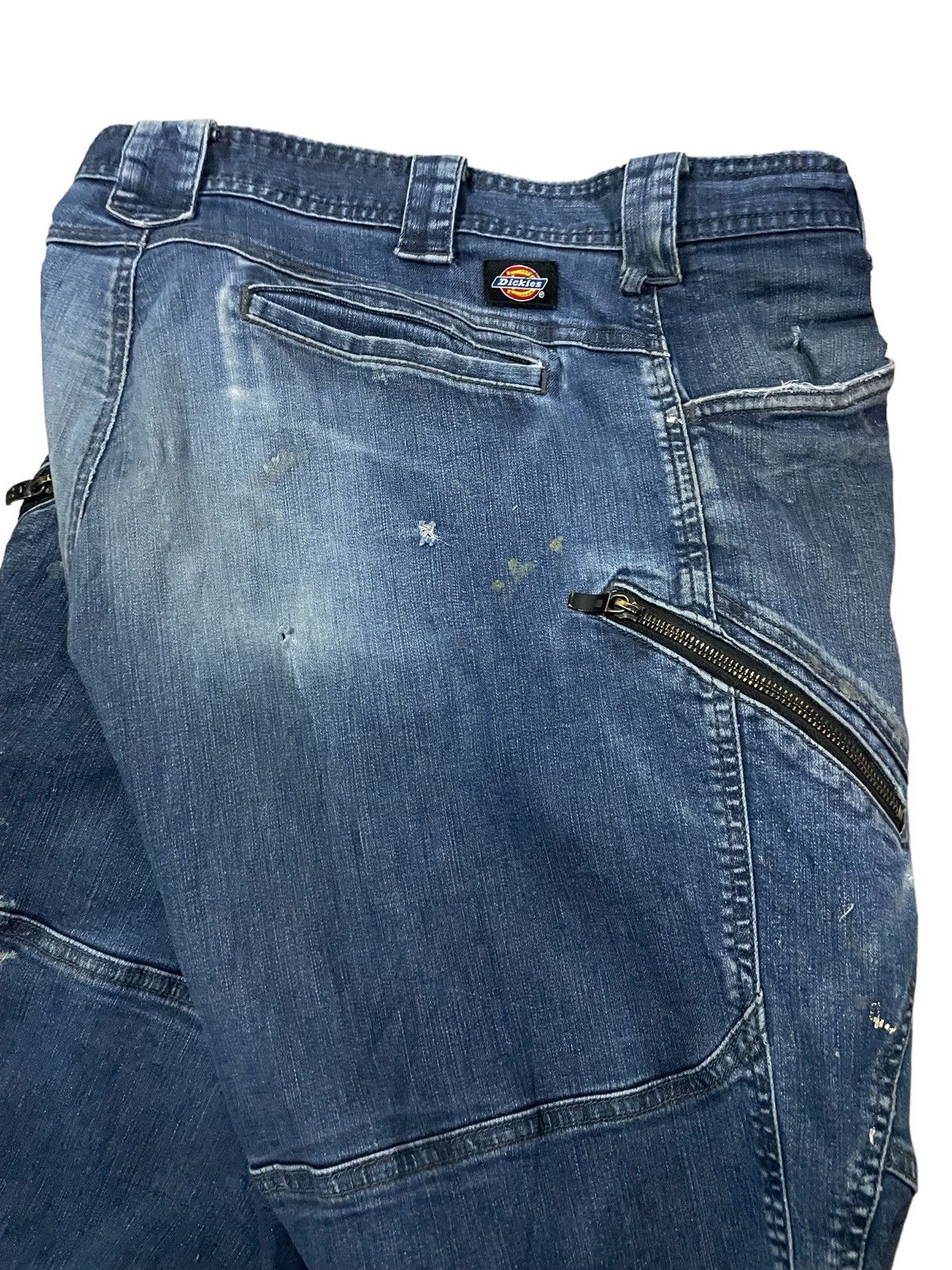 Dickies Dickies Paint Splatter Multipocket Distressed Baggy Jeans Size US 36 / EU 52 - 11 Thumbnail