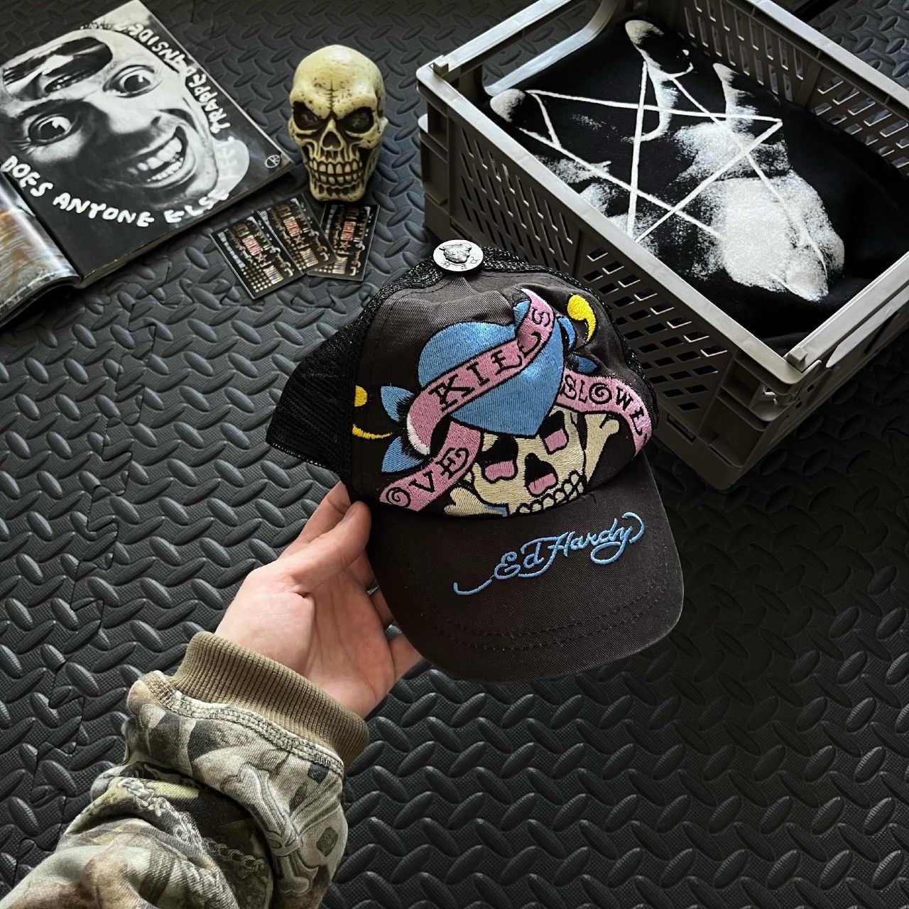 Ed Hardy VINTAGE CAP ED HARDY Size ONE SIZE - 1 Thumbnail