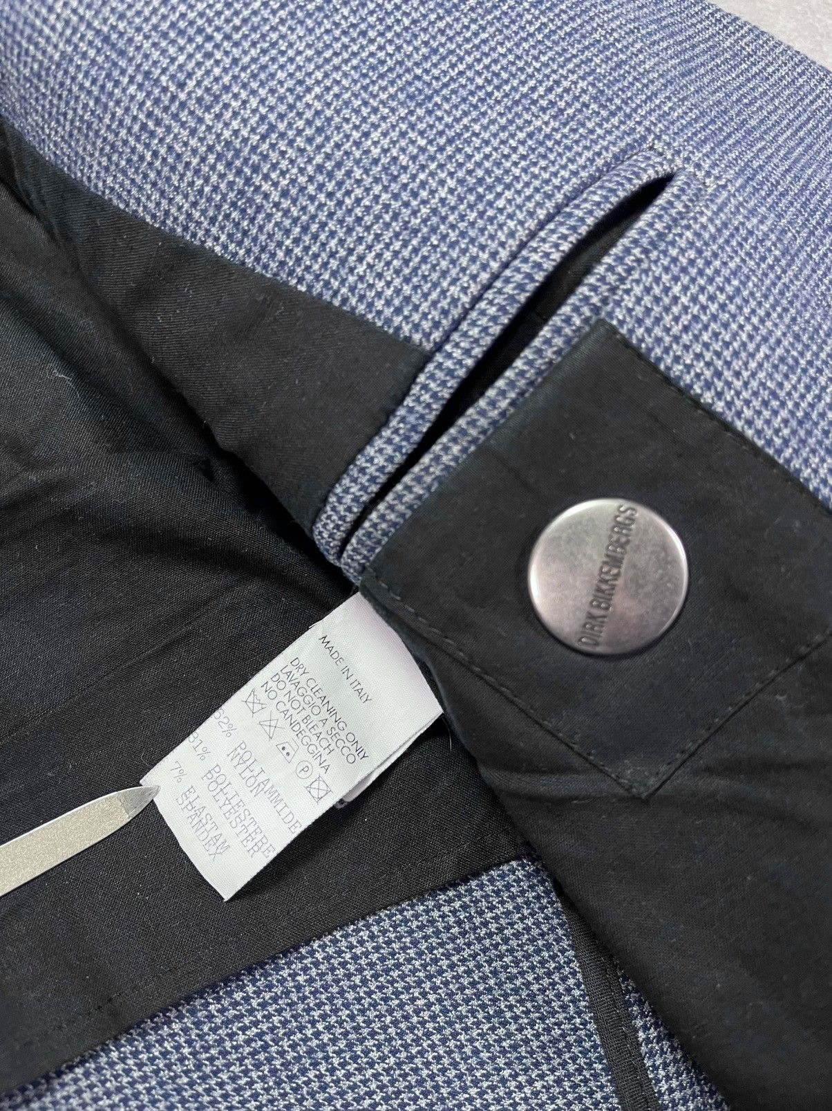 Dirk Bikkembergs Dirk Bikkembergs Double Breasted Coat Jacket 50 Size US M / EU 48-50 / 2 - 10 Thumbnail