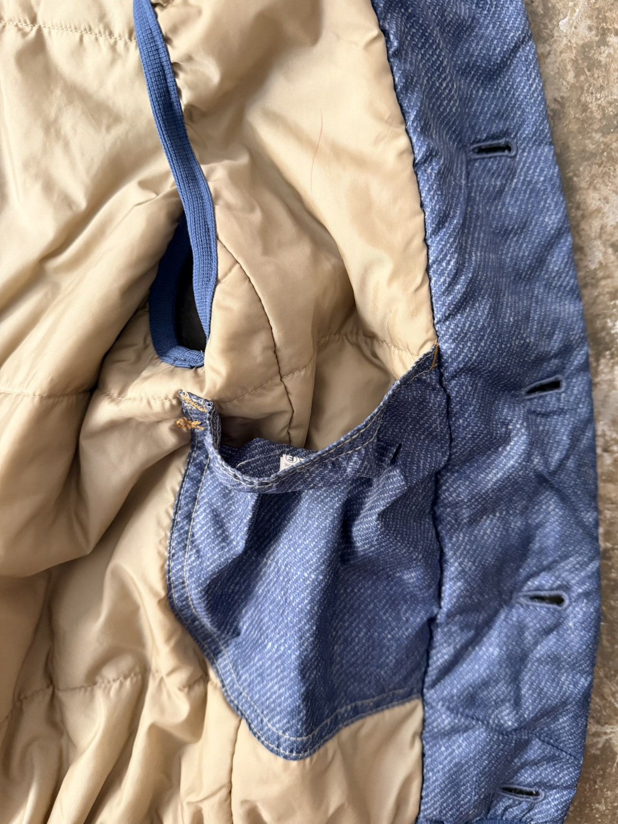 45rpm 45r Vest Kapital Comme des Garçons Blue Blue Japan Beams Size M / US 6-8 / IT 42-44 - 7 Thumbnail