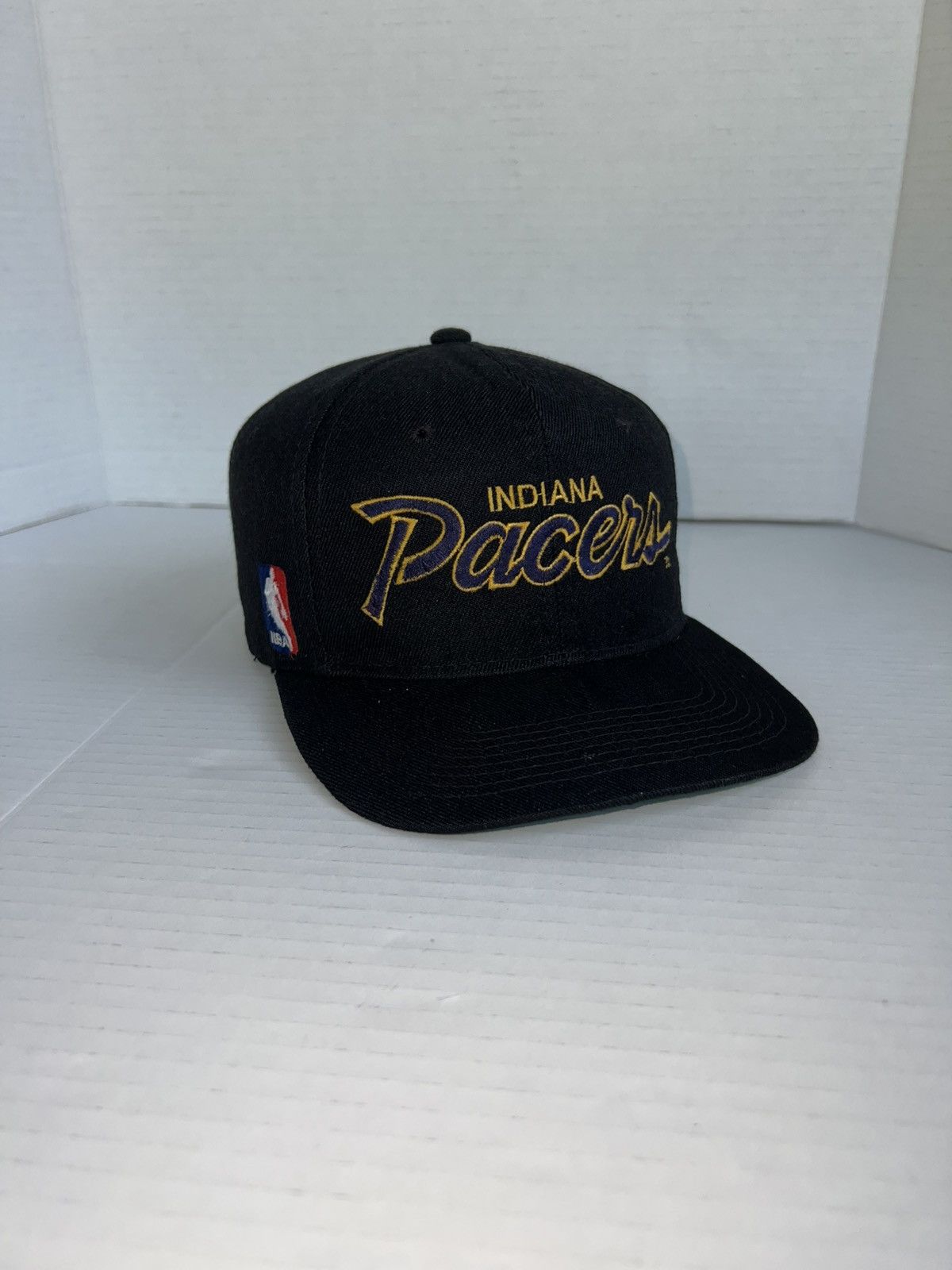 Sports Specialties Vintage 90s Indiana Pacers Sports Specialties Script Hat Size ONE SIZE - 1 Thumbnail