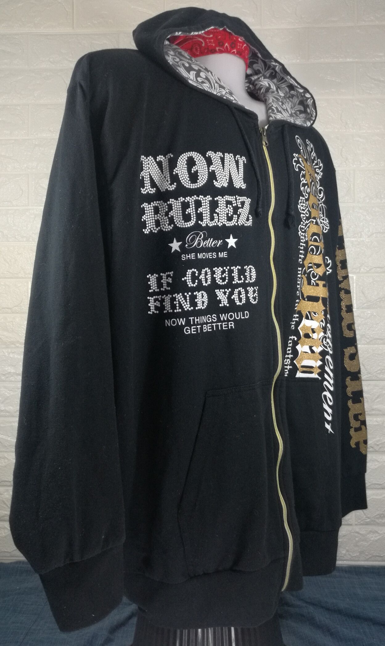 Japanese Brand Vintage Japanese Brand Time Step Hoodie Zipper Sweatshirt Size US L / EU 52-54 / 3 - 2 Thumbnail