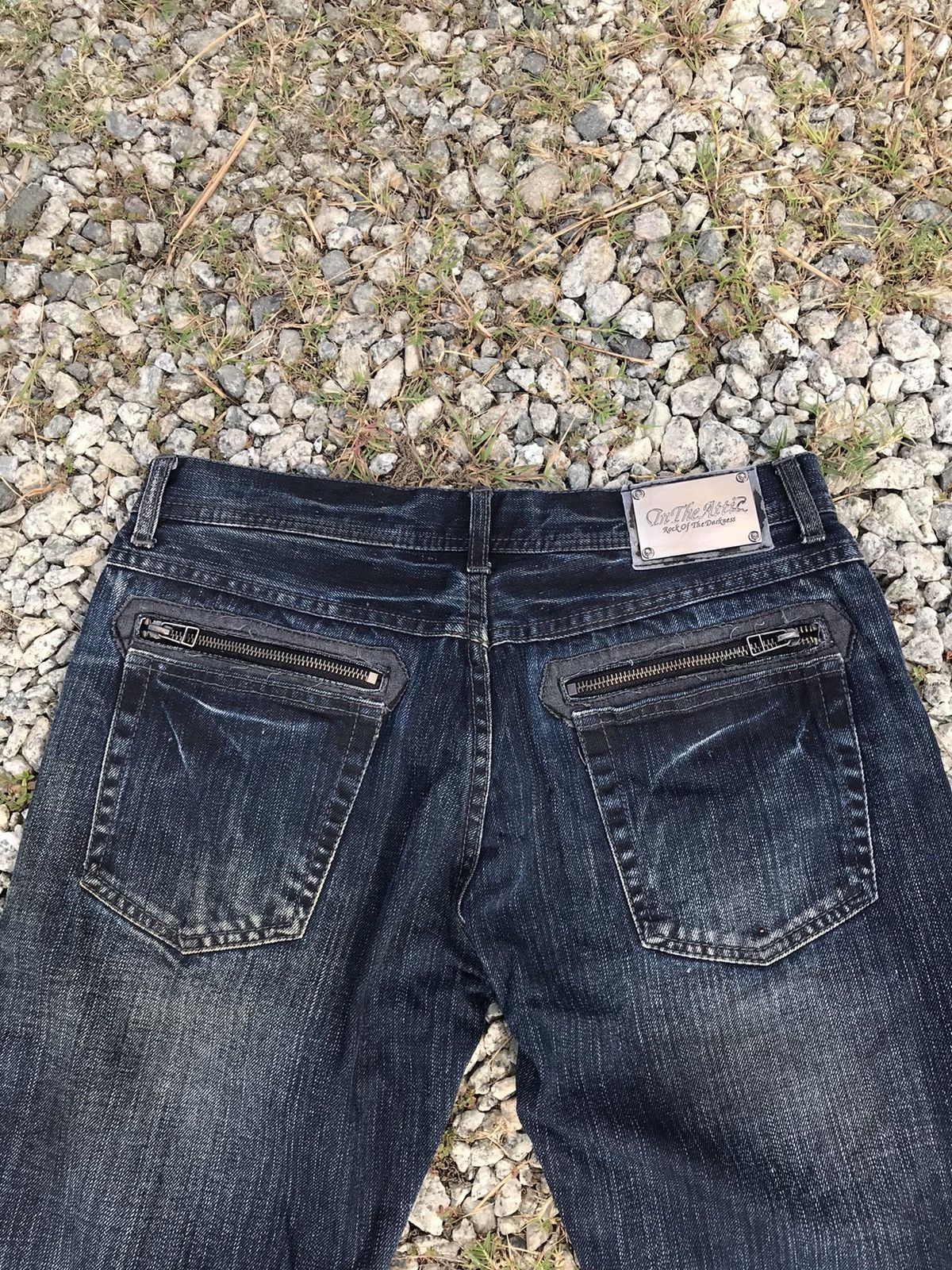 In The Attic Vintage In The Attic Bondage Style Denim Jeans Size US 32 / EU 48 - 8 Thumbnail