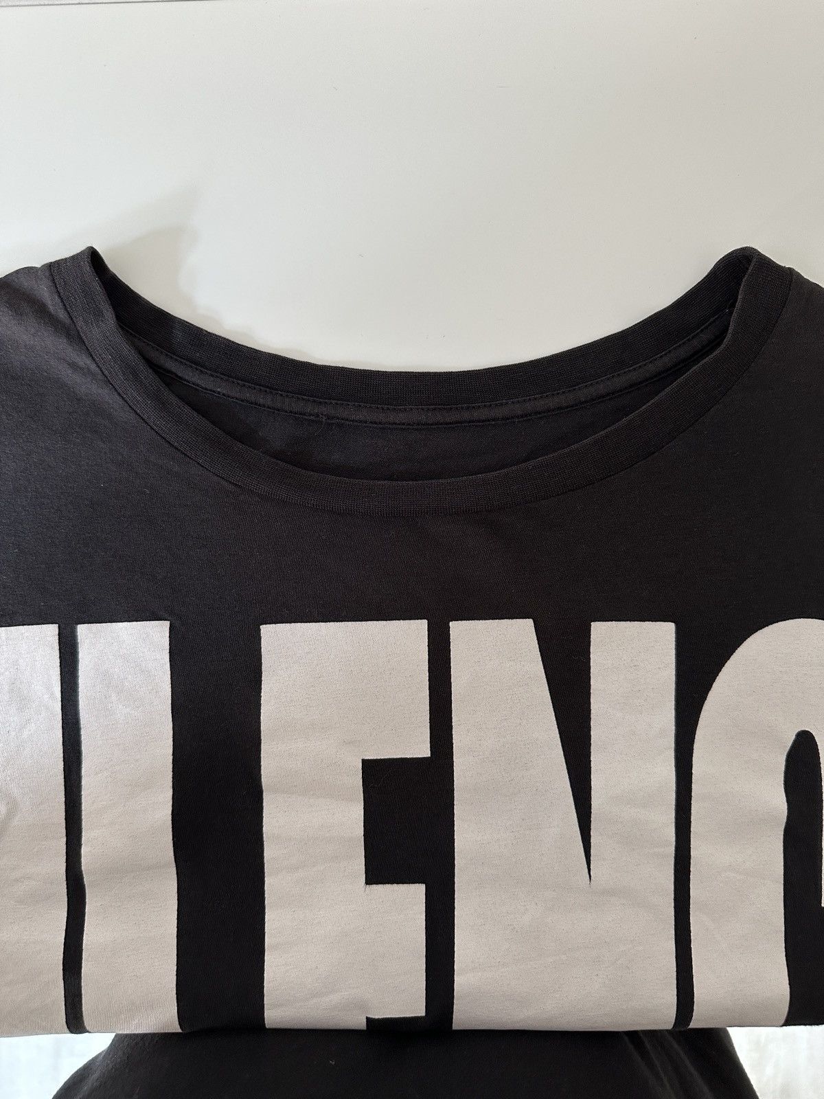 Haider Ackermann Haider Ackermann Oversize Tee SILENCE SOLDIER Size US S / EU 44-46 / 1 - 7 Thumbnail