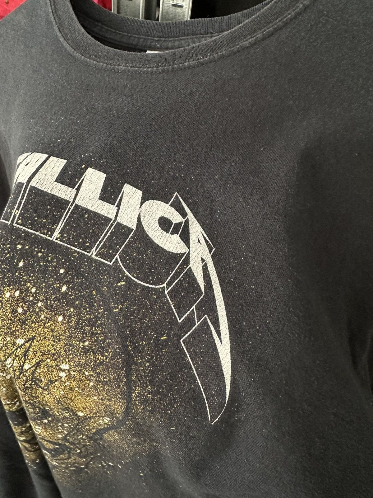Metallica Vintage 2000s Metallica Black Rare Rock Band T-Shirt Tee Y2K Size US L / EU 52-54 / 3 - 10 Thumbnail