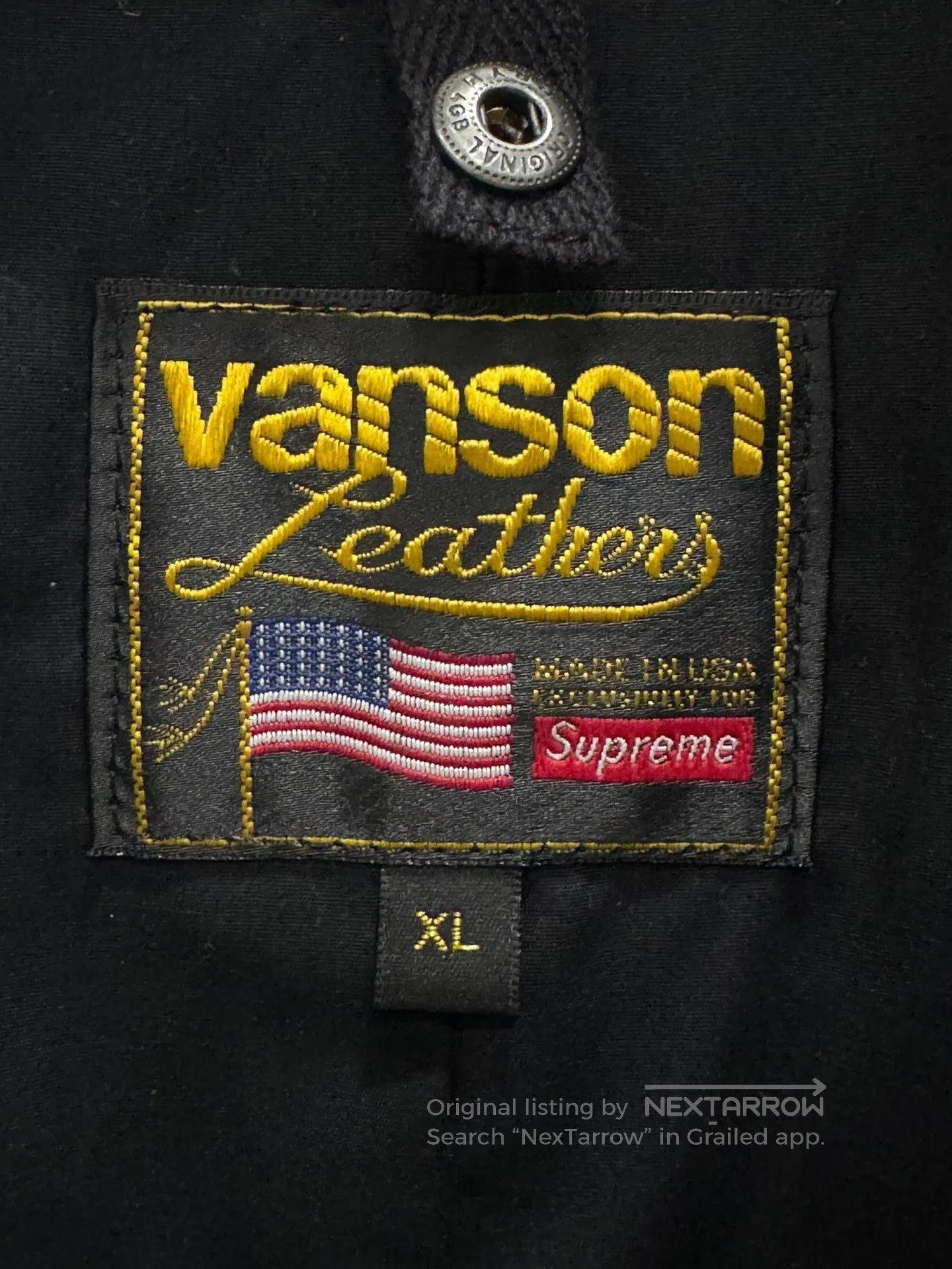 Yohji Yamamoto Yohji Yamamoto Supreme Vanson Motorcycle Jacket XL. Size US XL / EU 56 / 4 - 6 Thumbnail