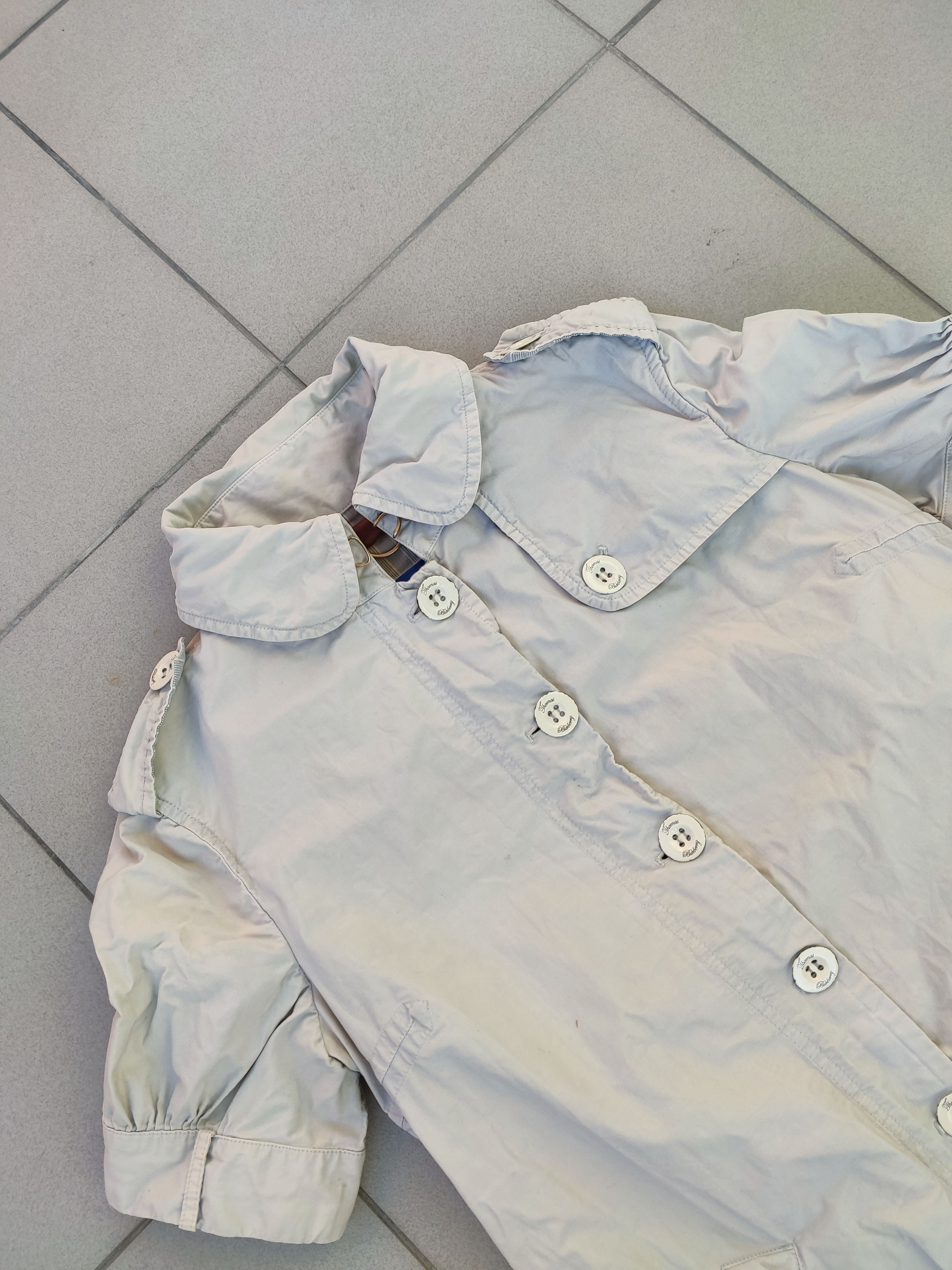 Designer × Vintage Vintage Thomas Burberry women coat dress Size M / US 6-8 / IT 42-44 - 2 Thumbnail
