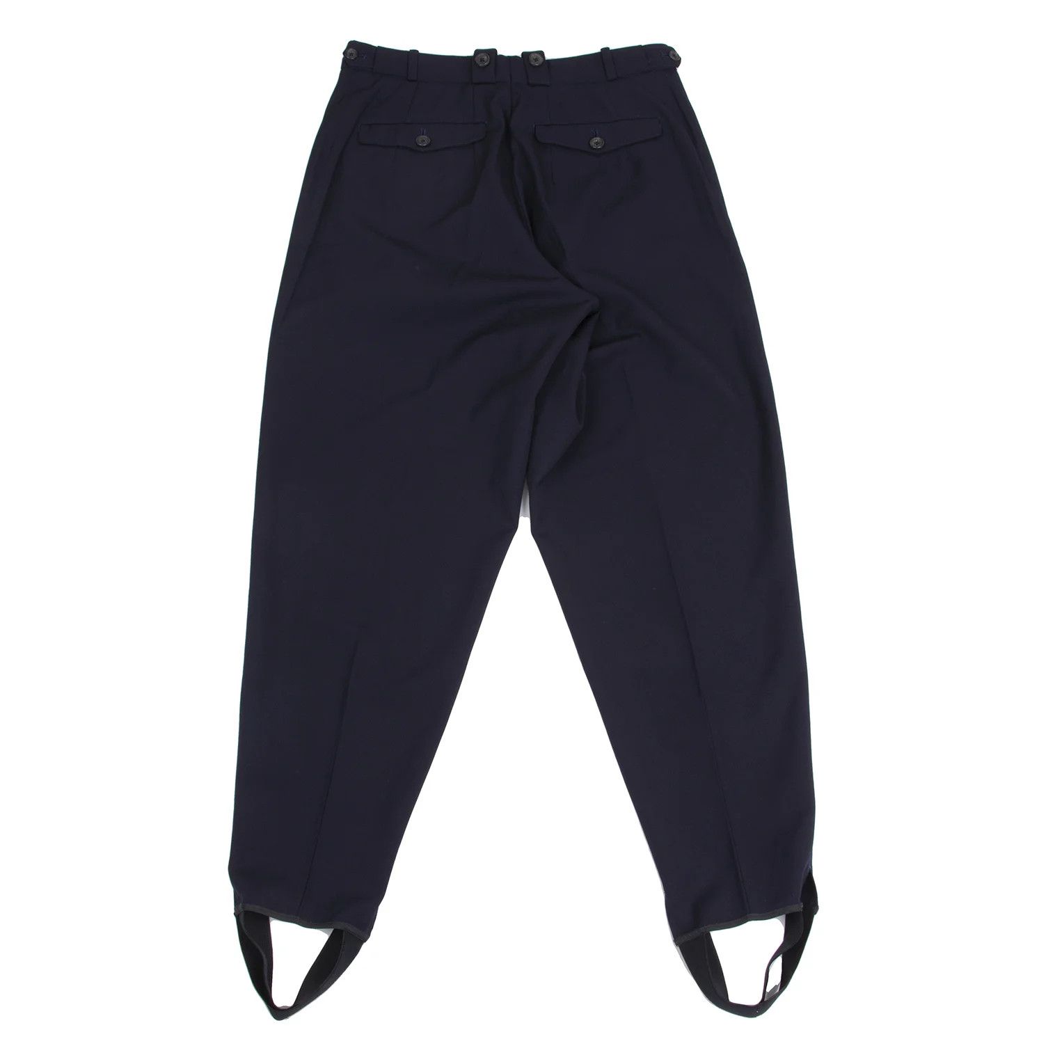 Yohji Yamamoto Yohji Yamamoto Wool Gabardine Ankle Pants Size US 38 / EU 54 - 11 Thumbnail