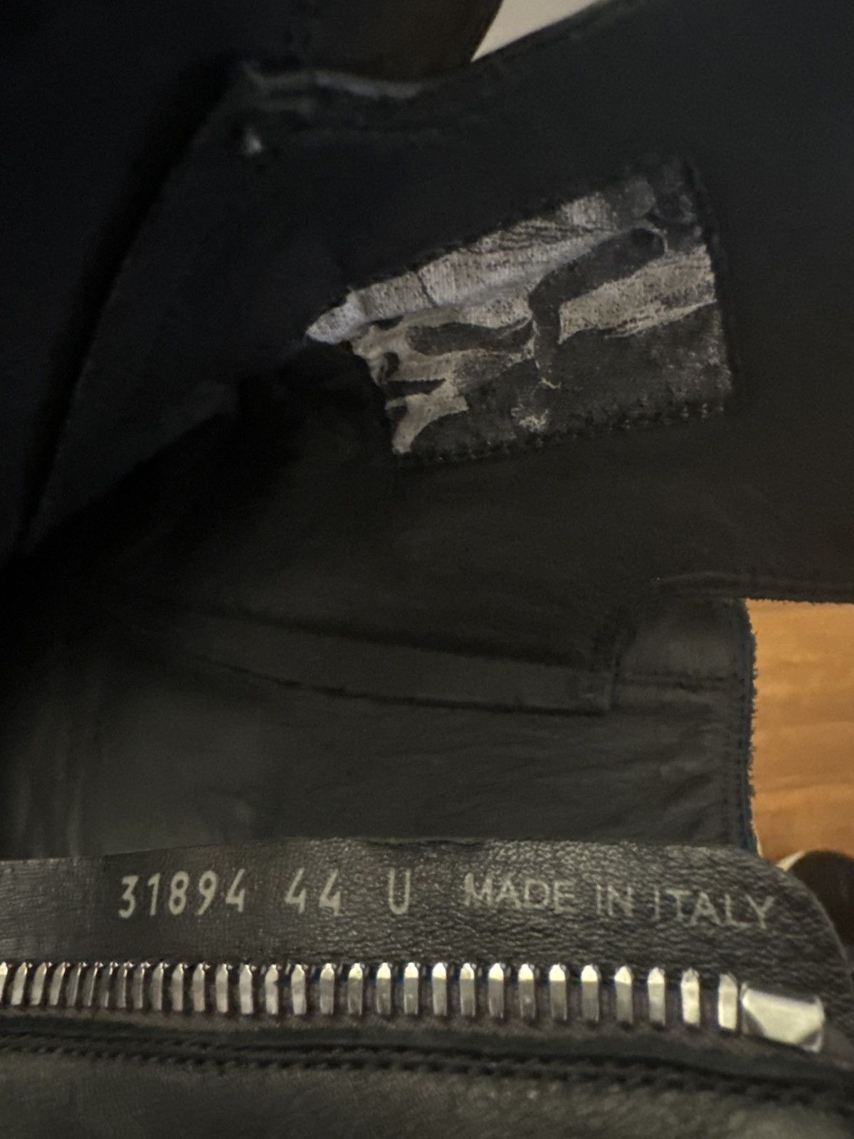 Rick Owens Rick Owen’s OG Black Calfskin High Sneakers Size US 10.5 / EU 43-44 - 6 Thumbnail